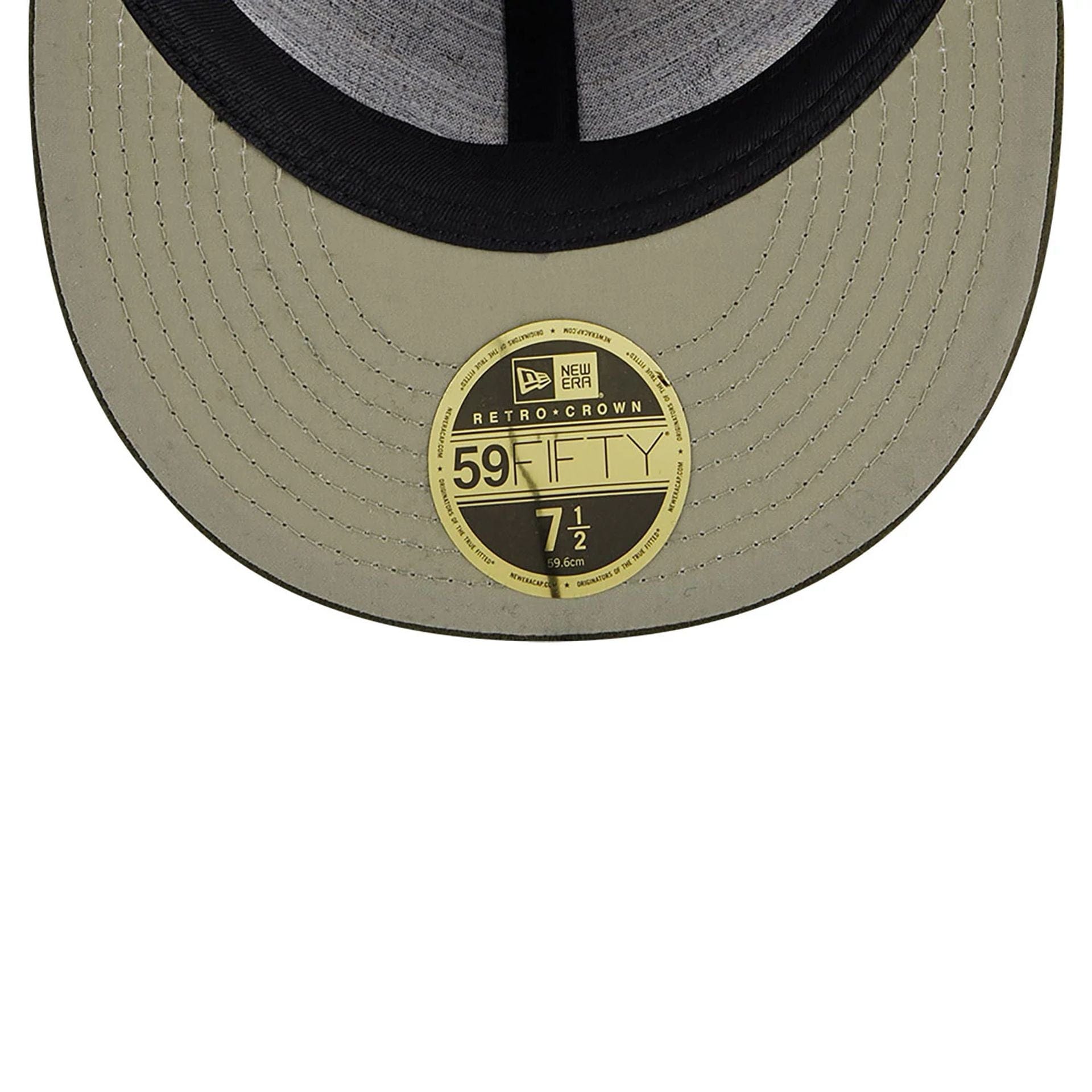 Atlanta Braves Wool Green Retro Crown 59FIFTY Fitted Cap、mySite、vikingsvslions