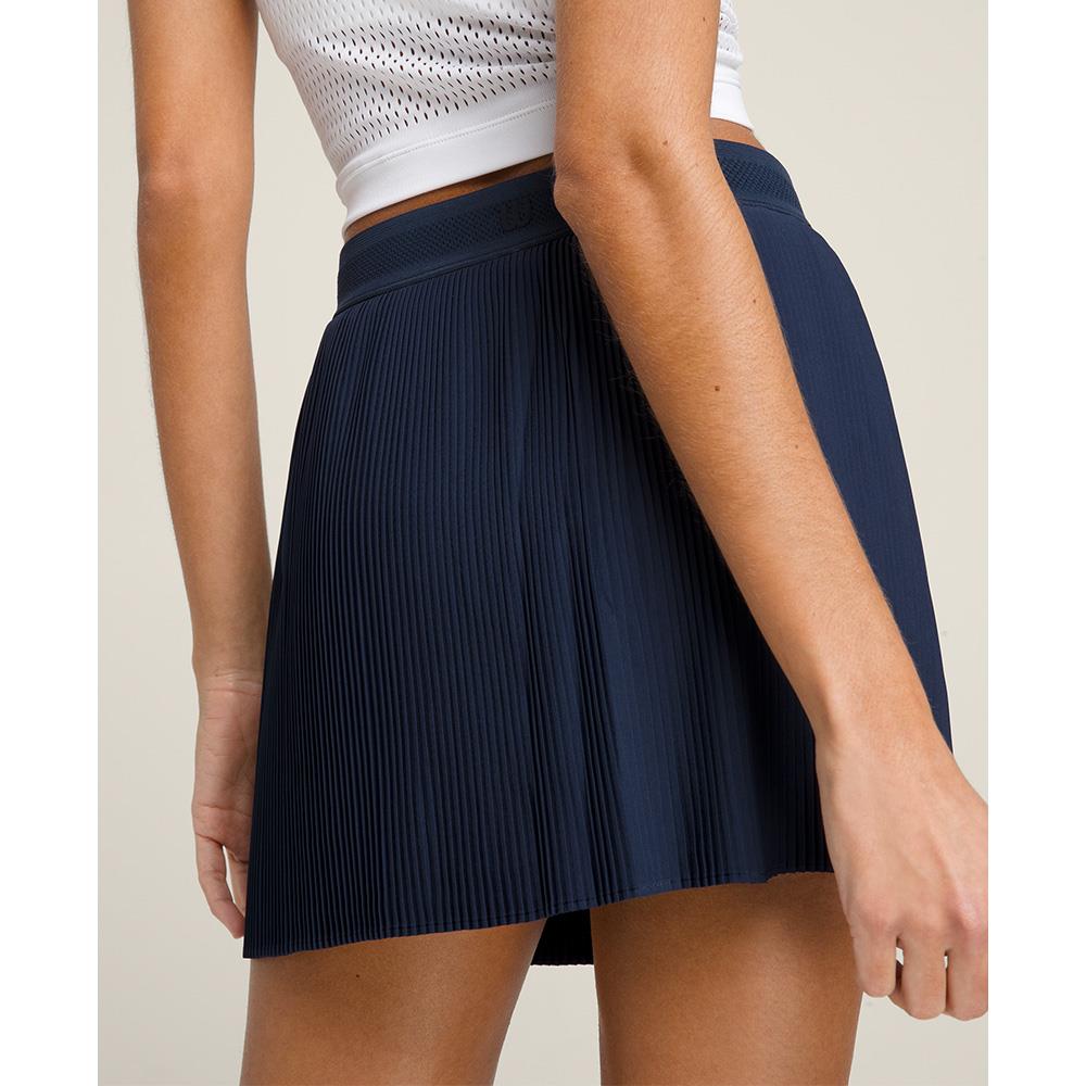 Wilson Women's Wrap It Up Tennis Skirt - Classic Navy、mySite、neckold