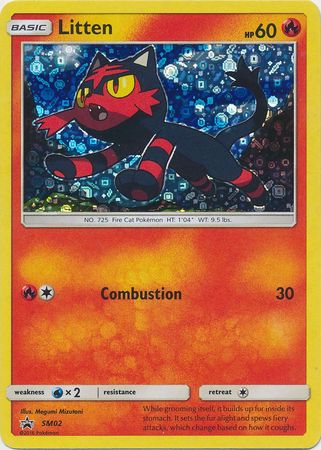 Litten (SM02) (General Mills Promo) Sun & Moon: Black Star Promos、mySite、waistdrama