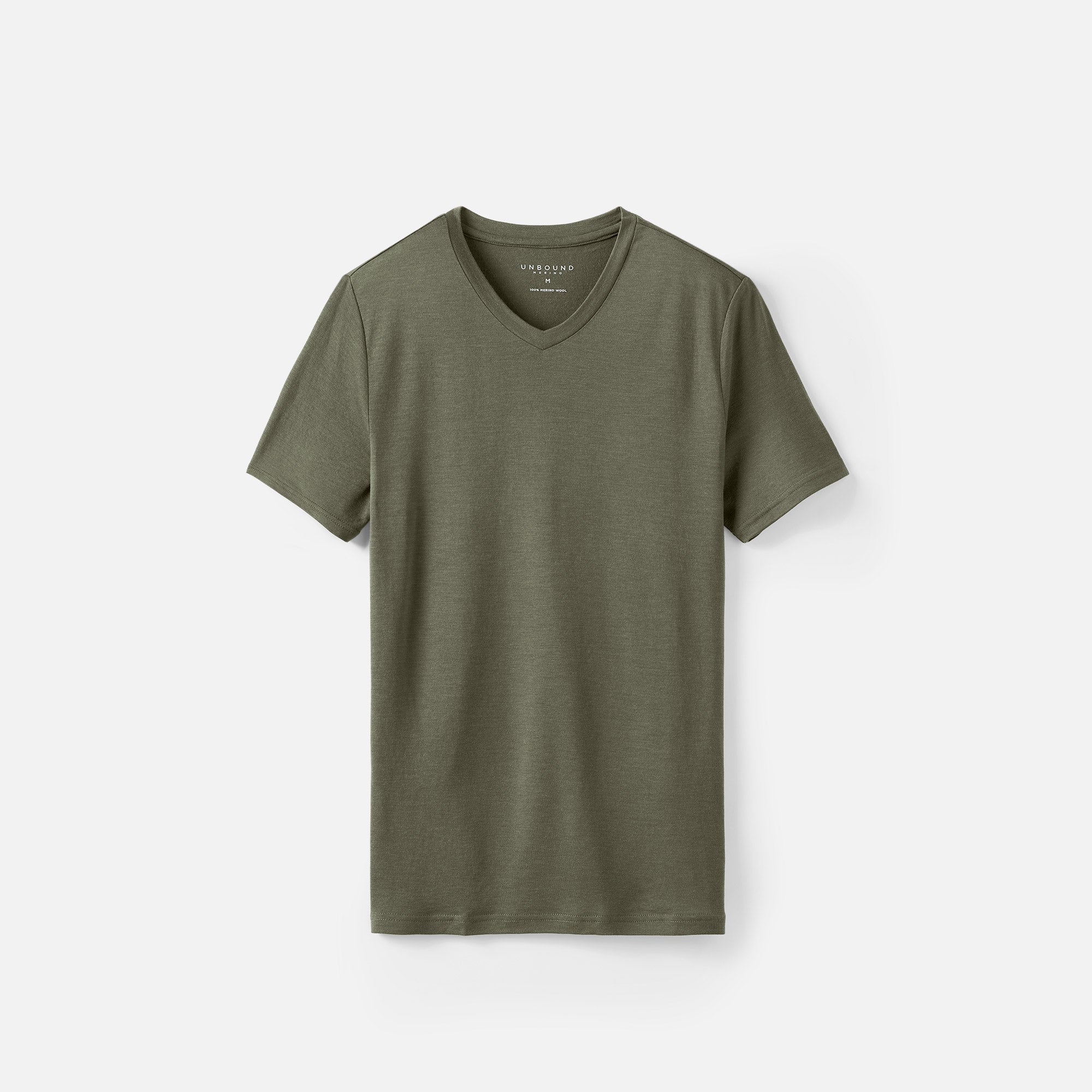 Men's Merino V-Neck T-Shirt、mySite、noshort