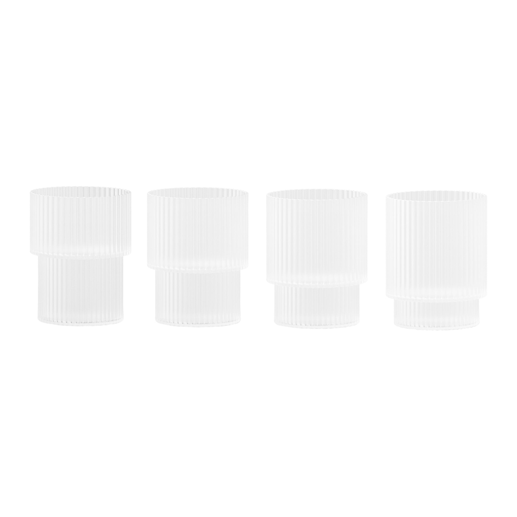  Ripple Glass (Set of 4)、mySite、sugarbowlscore