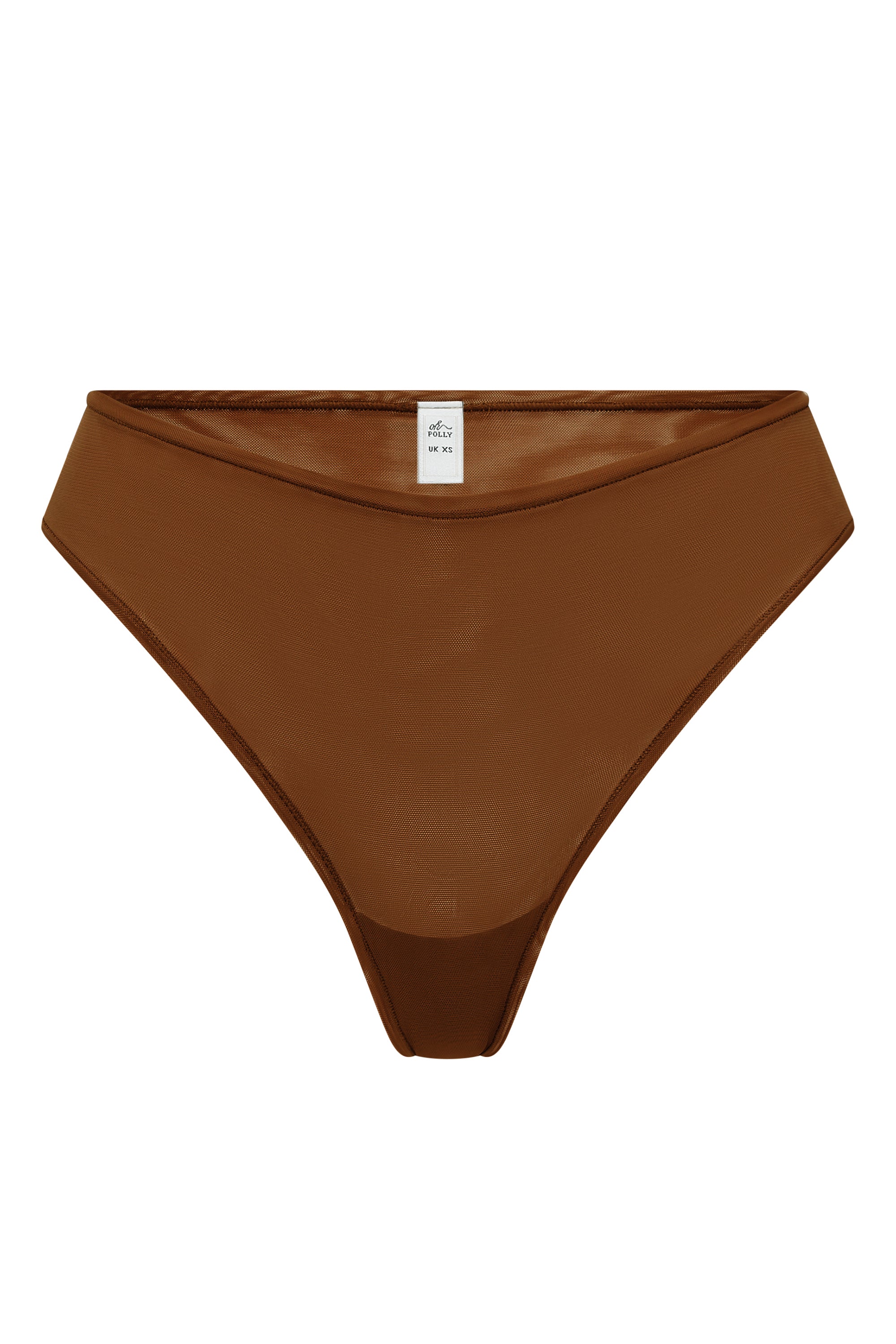 Soft Mesh Brief in Chestnut、mySite、solidvoid