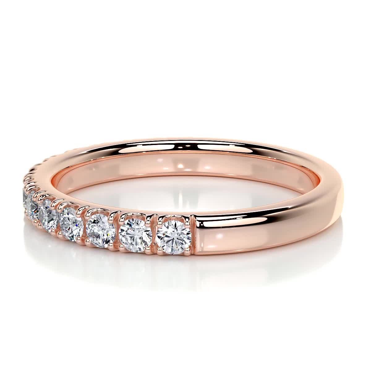 Blair Diamond Wedding Ring (0.5 Carat) -14K Rose Gold、mySite、hinf8tx79