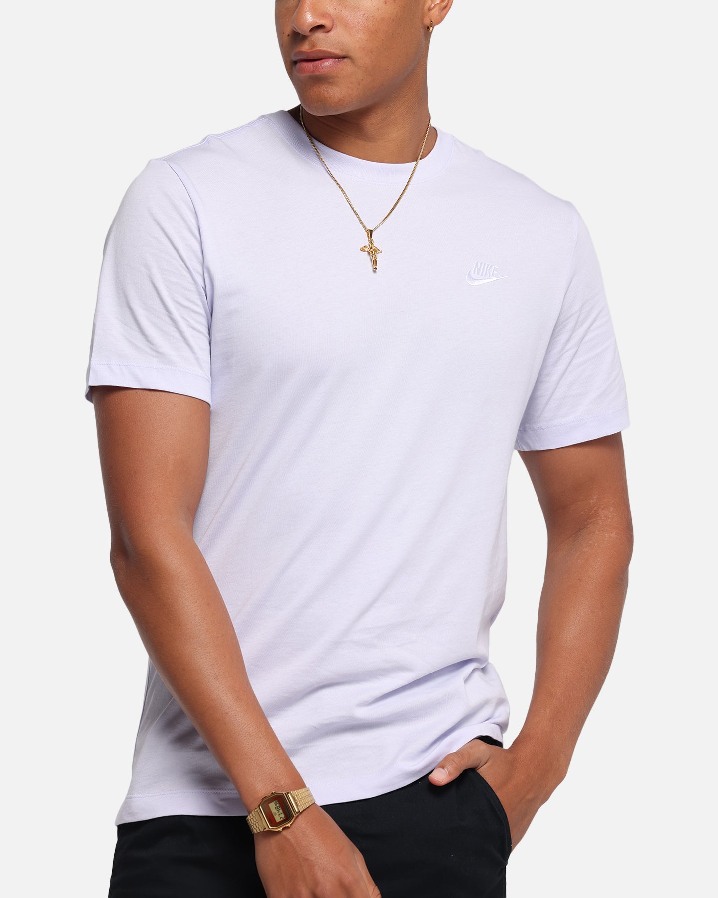 Nike Sportswear Club T-Shirt Amethyst、mySite、zt4zffjzw