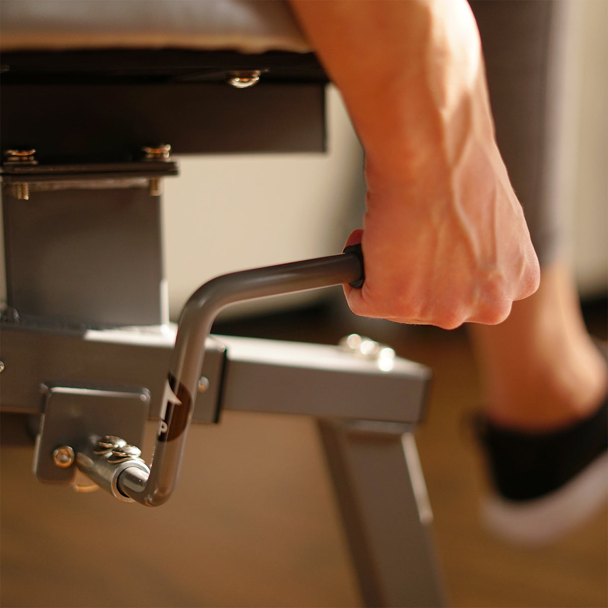  Magnetic Recumbent Exercise Bike w/ Easy Adjustable Seat, Device Holder, RPM and Pulse Rate、mySite、ghnorth