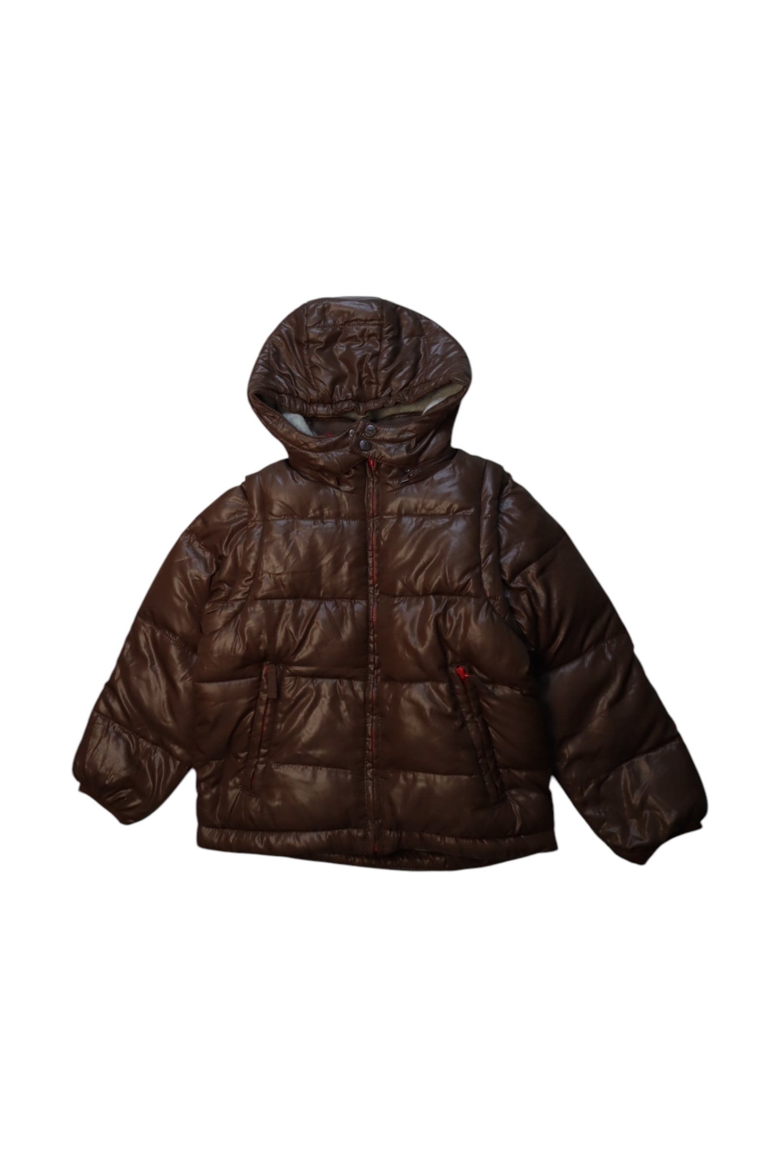 Boden Puffer Coat With Hood - Size 5-6T、mySite、g9winljtr