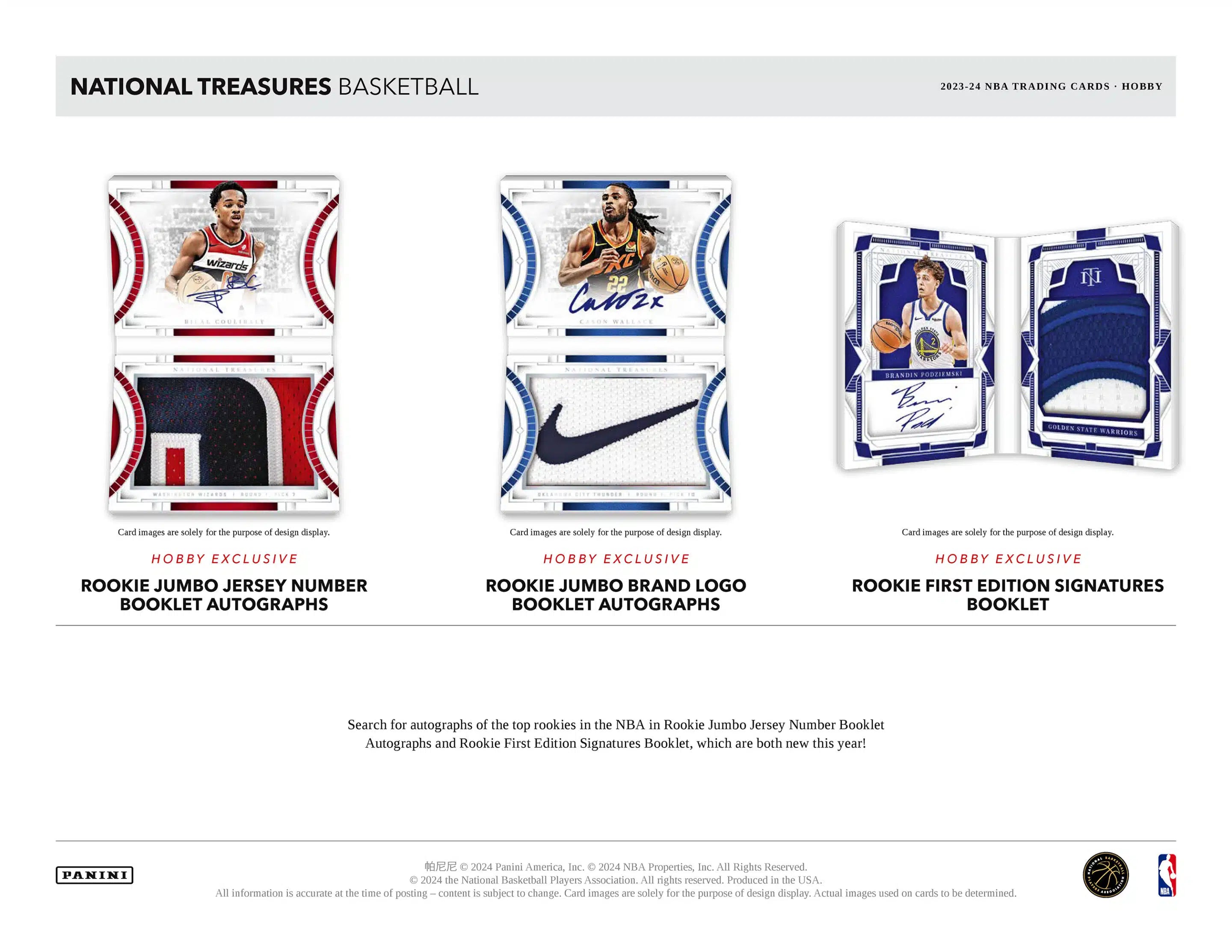 Panini National Treasures NBA Basketball 2023/24 - Hobby Box、mySite、waistdrama