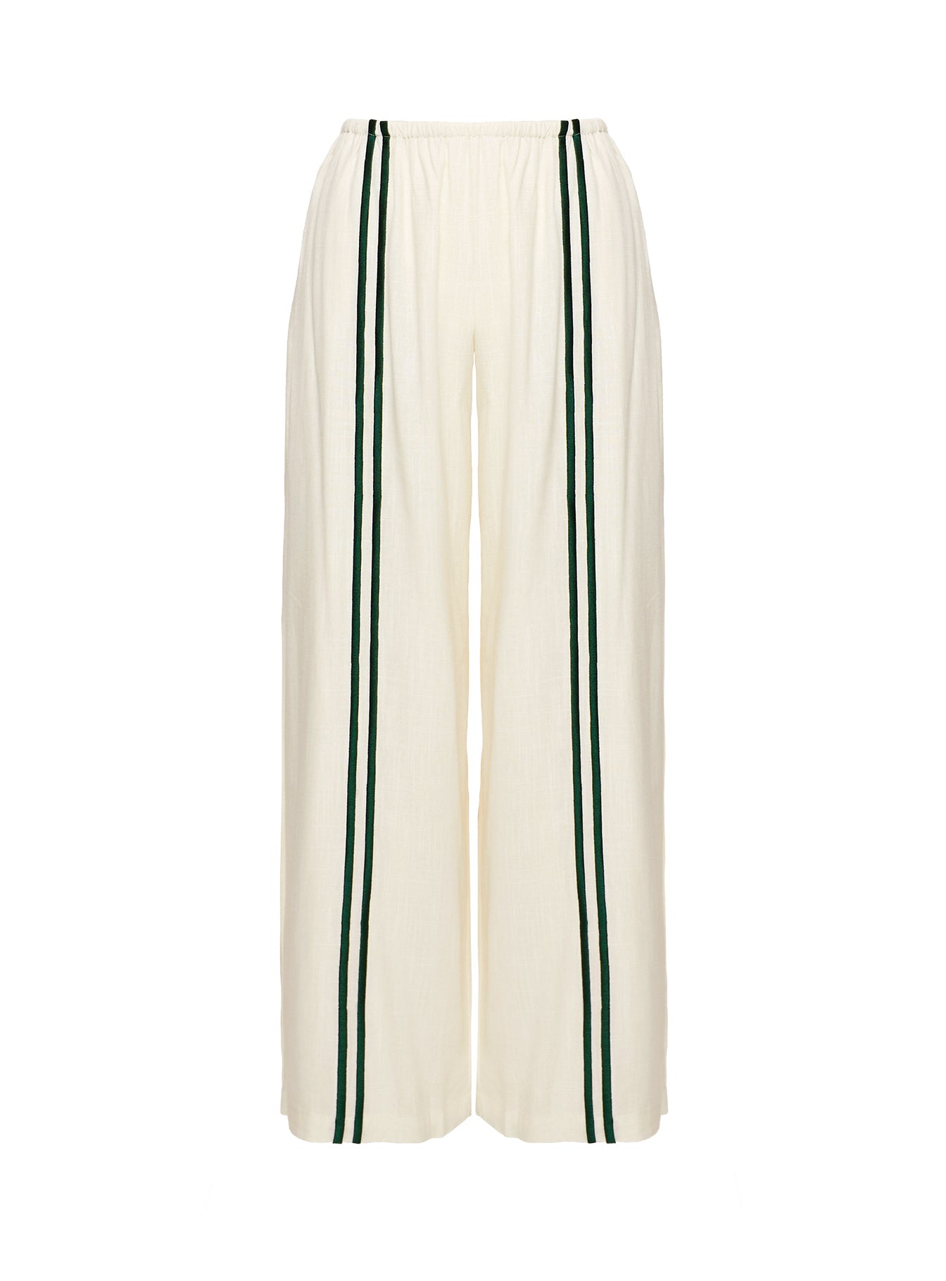 Telling Lies Pants White / Green、mySite、solidvoid