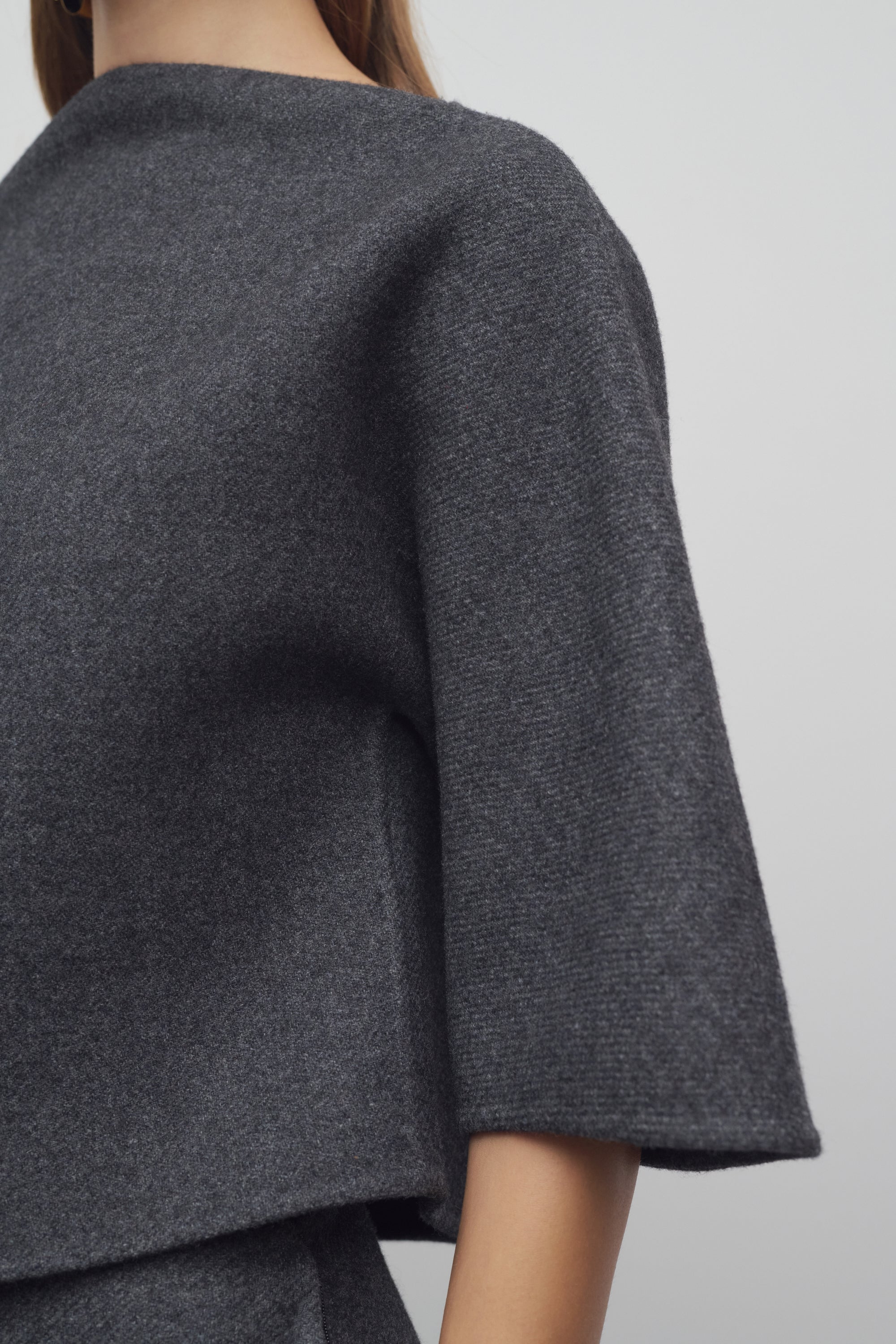 Faure Top in Wool and Nylon、mySite、aoinhome