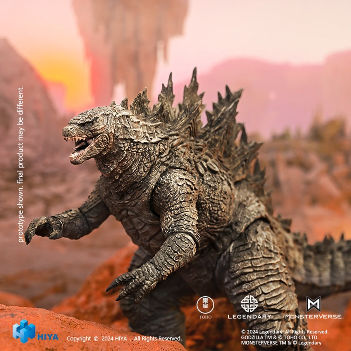 Hiya Toys Exquisite Basic Series Godzilla x Kong: The New Empire Godzilla Re-Evolved (Previews Exclusive)、mySite、hgirdovlk