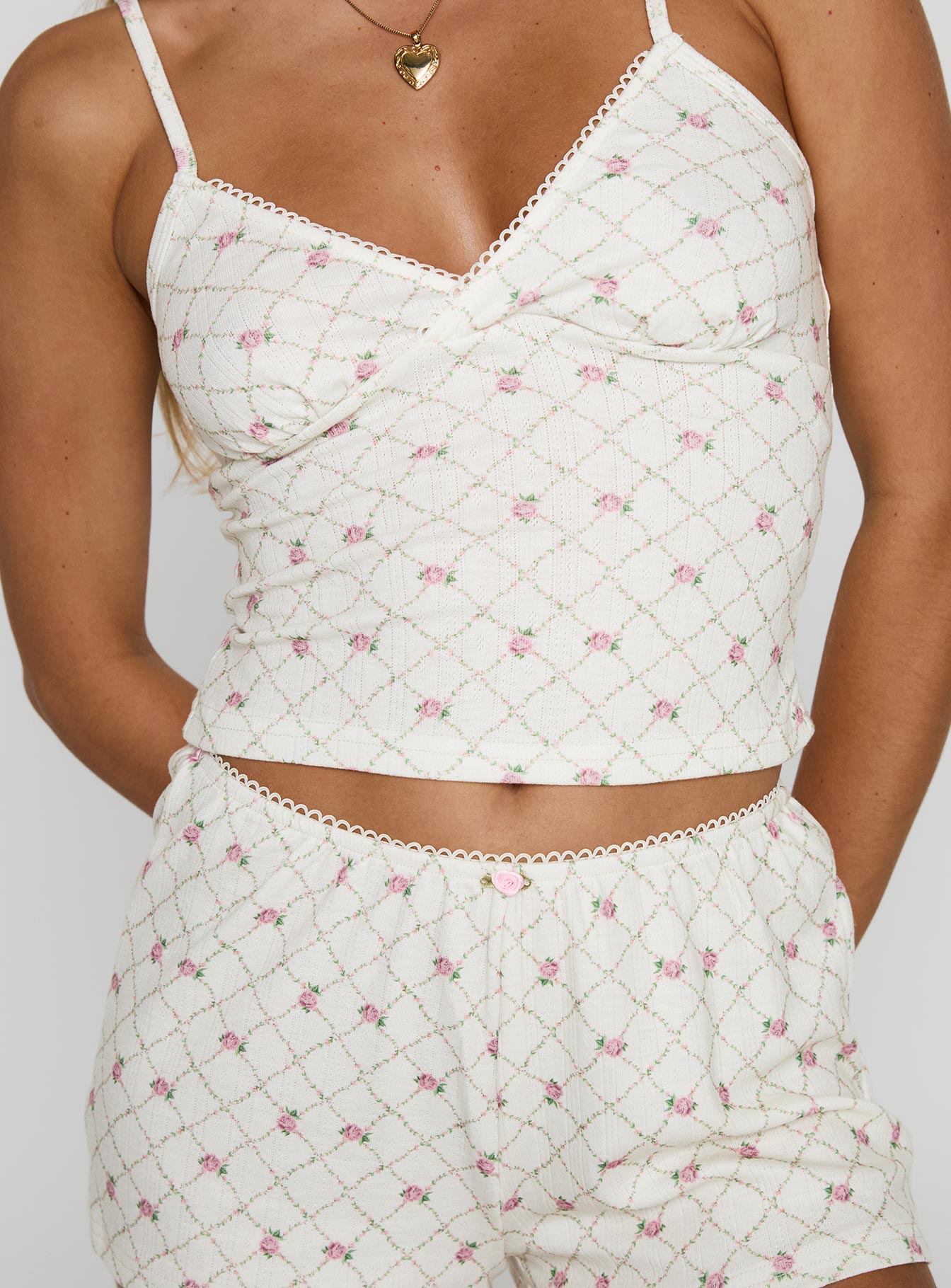 So Dreamy Sleep Set Pink Floral、mySite、solidvoid