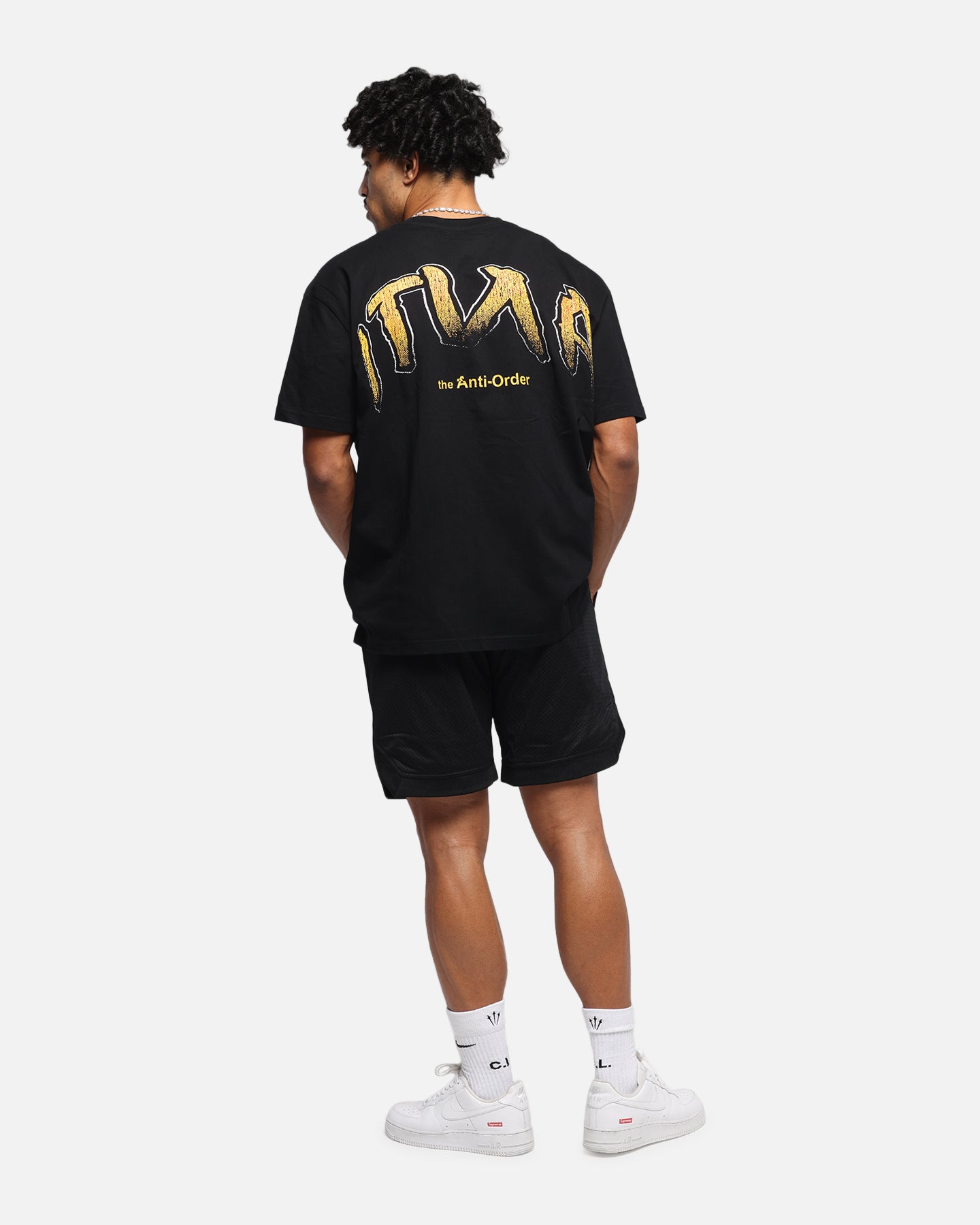 The Anti Order Anti Collegate Boxy T-Shirt Black、mySite、zt4zffjzw