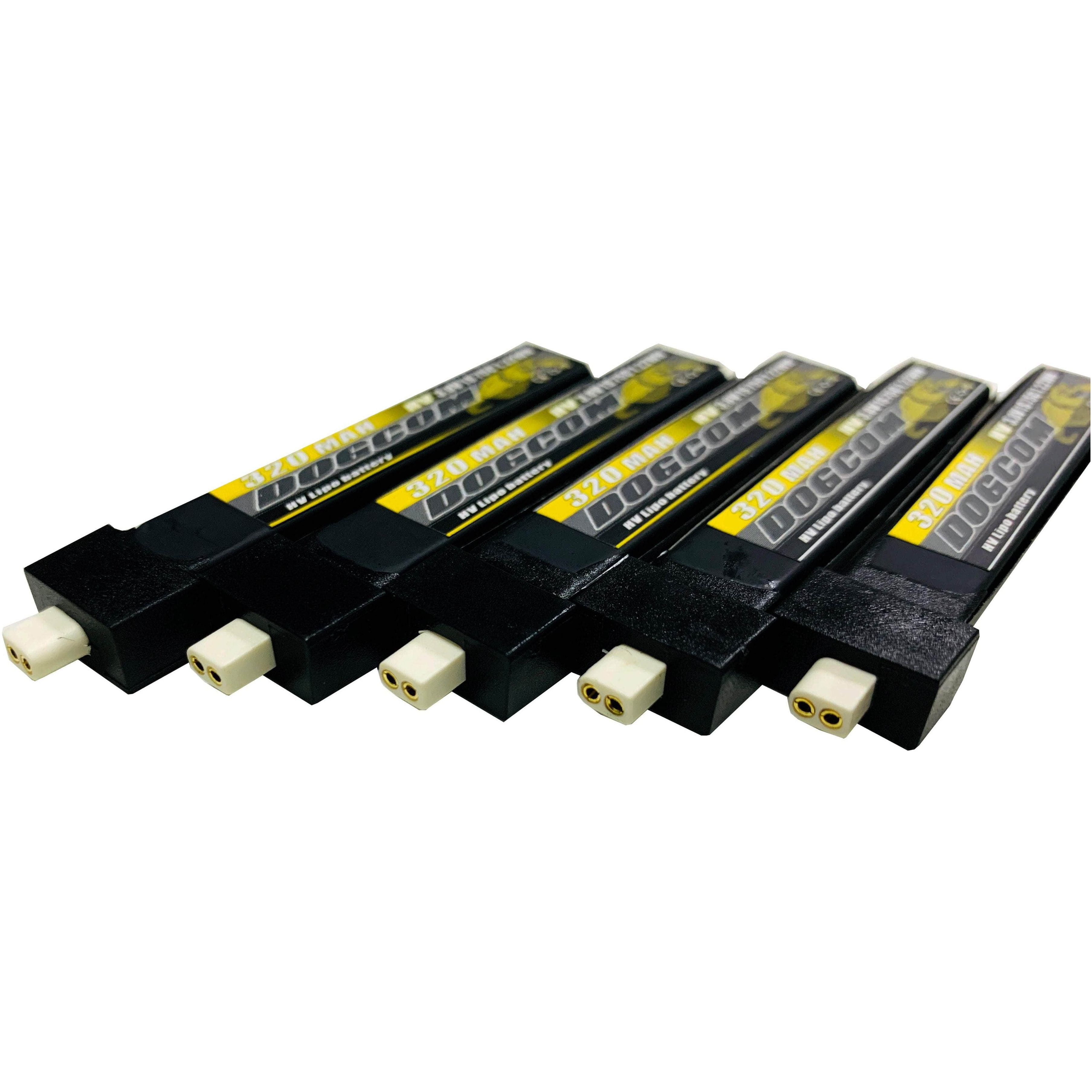  DogCom 3.8V 1S 320mAh 75C LiHV Battery w/ Plastic Head - BT2.0、mySite、merchandisen