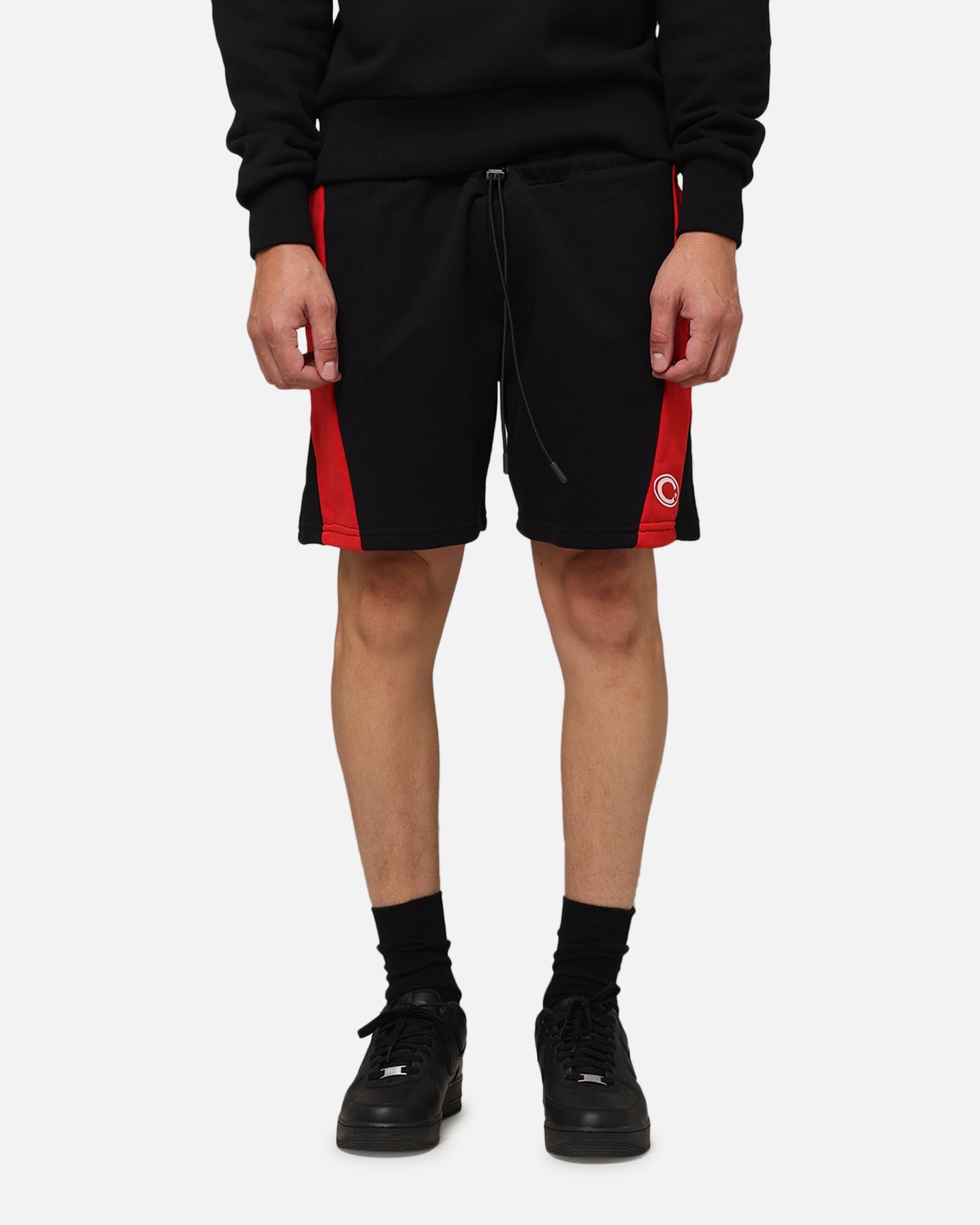 Carre Panelled Shorts Black/Red、mySite、zt4zffjzw