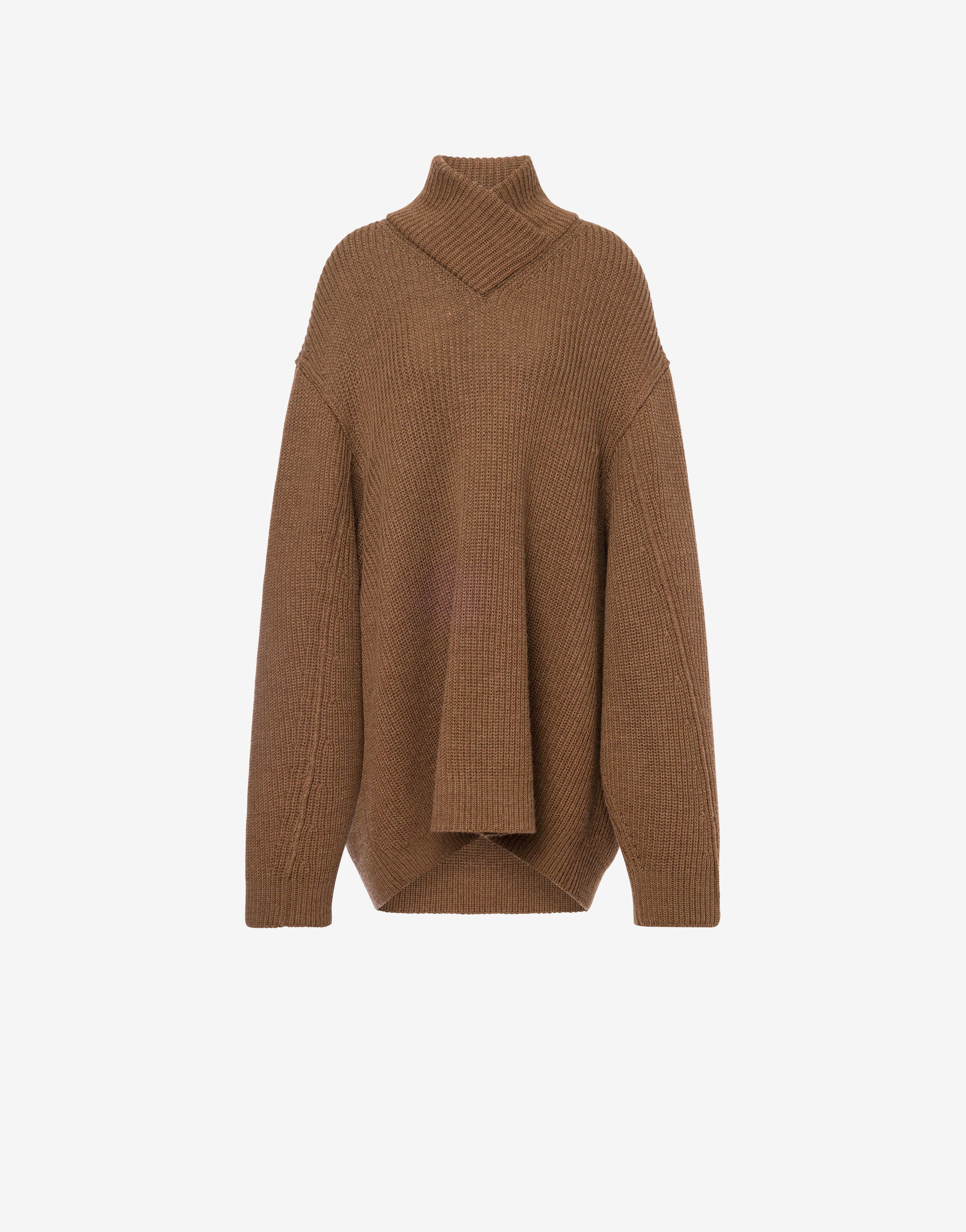 Maxi pull in misto lana、mySite、aoinhome