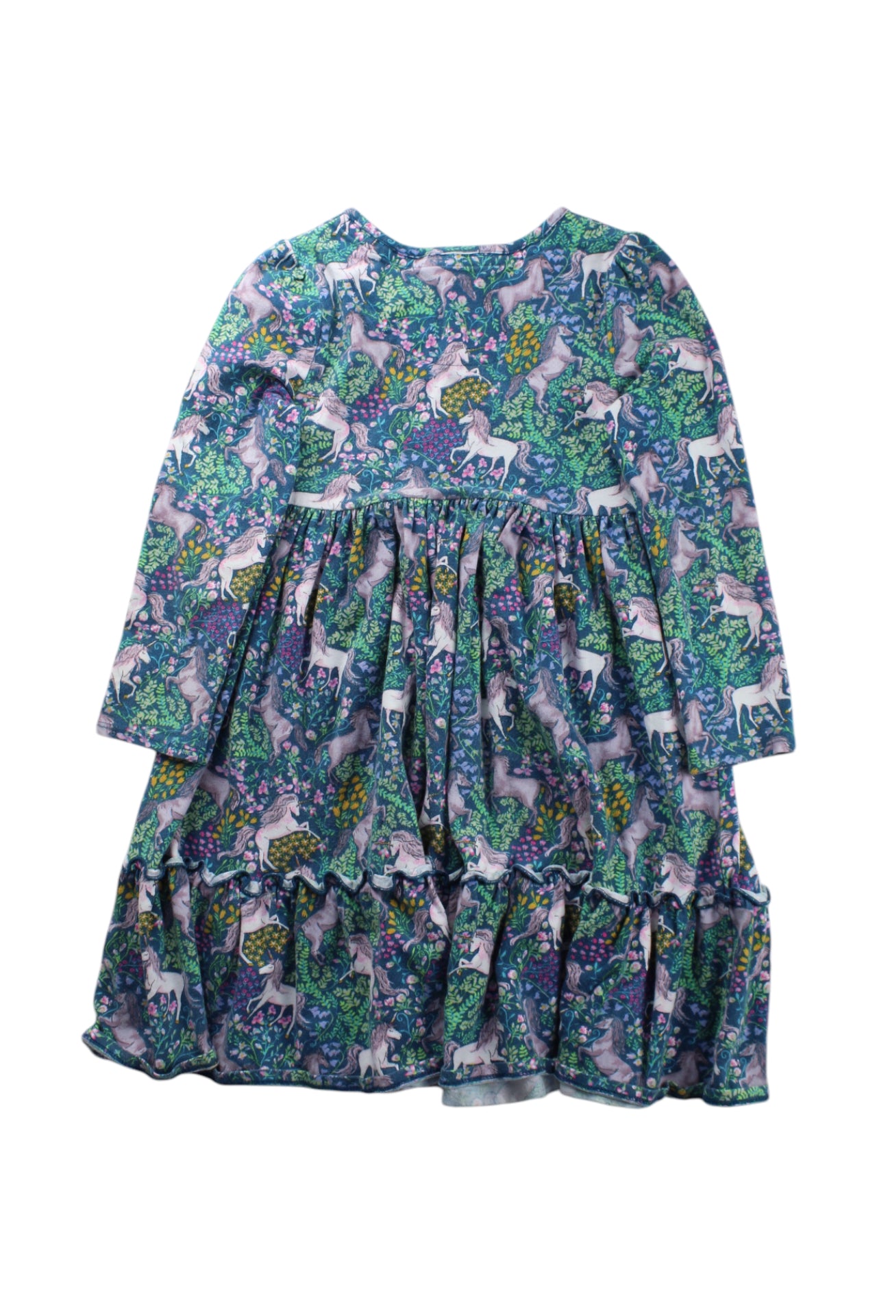 Monsoon Unicorn Long Sleeve Dress 5-6T、mySite、g9winljtr