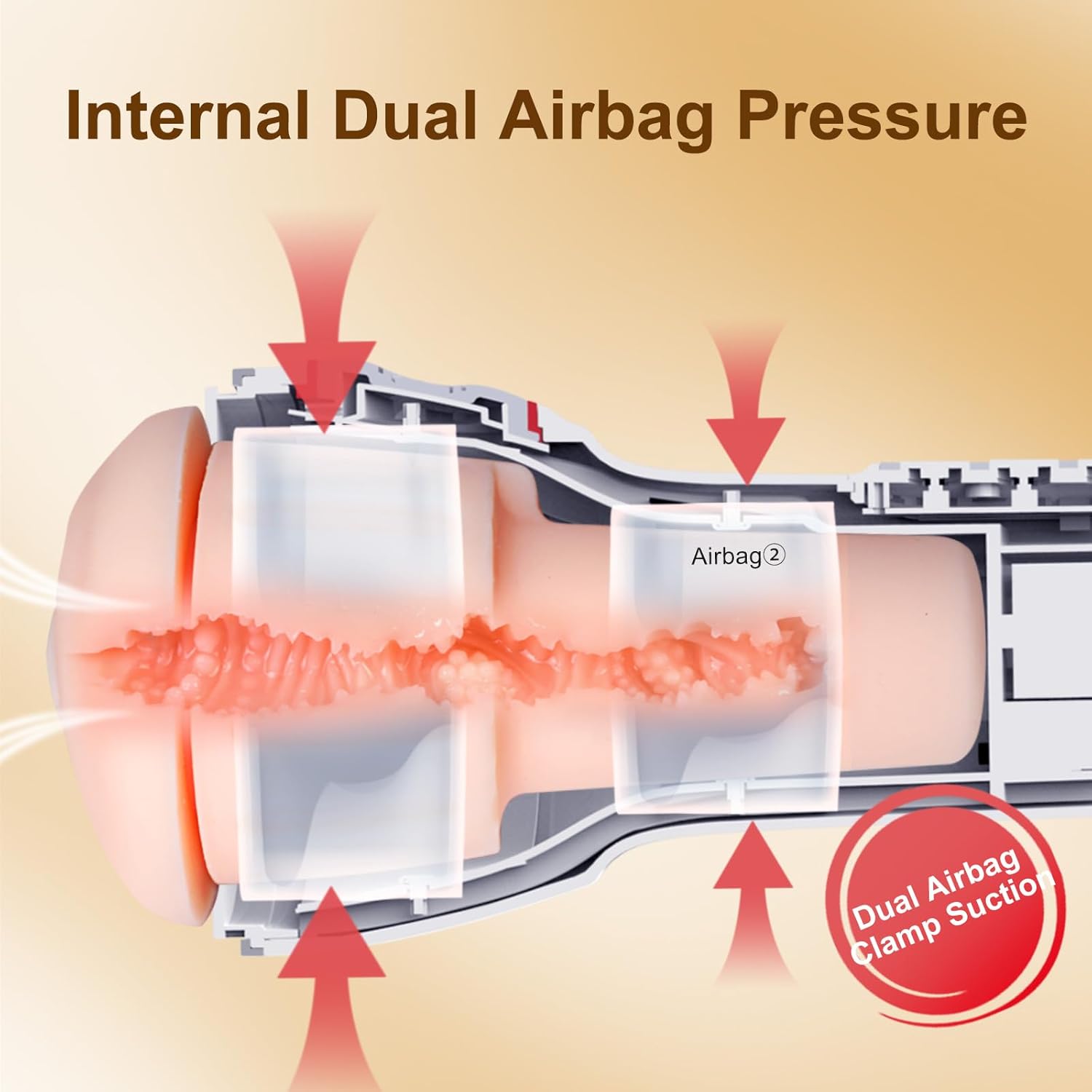 Leten Squeeze & Suck | Vibrating Male Masturbator | Automatic Thrusting、mySite、bottomscart