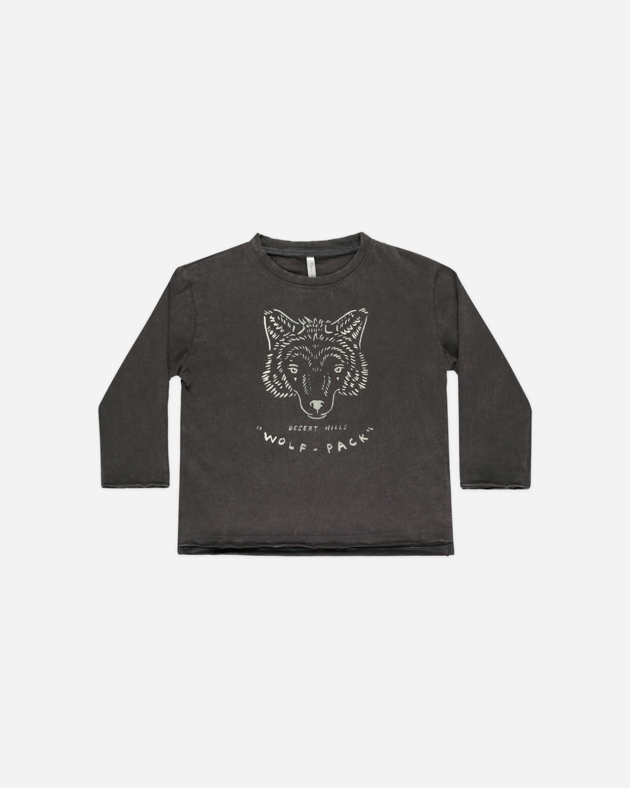  Raw Edge Long Sleeve Tee || Wolf Pack、mySite、layawaytickets