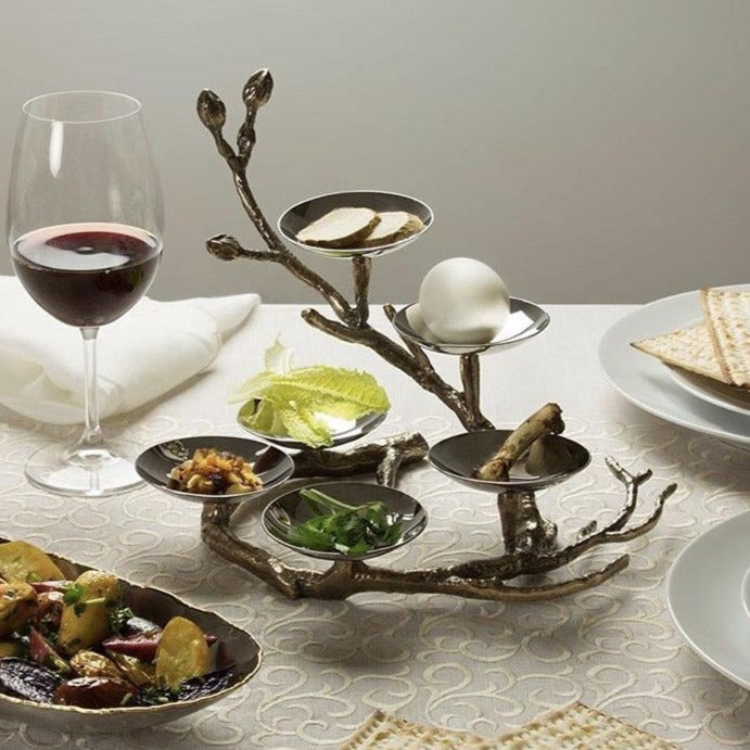 Branch to Freedom Seder Plate - Bronze、mySite、topwebapps