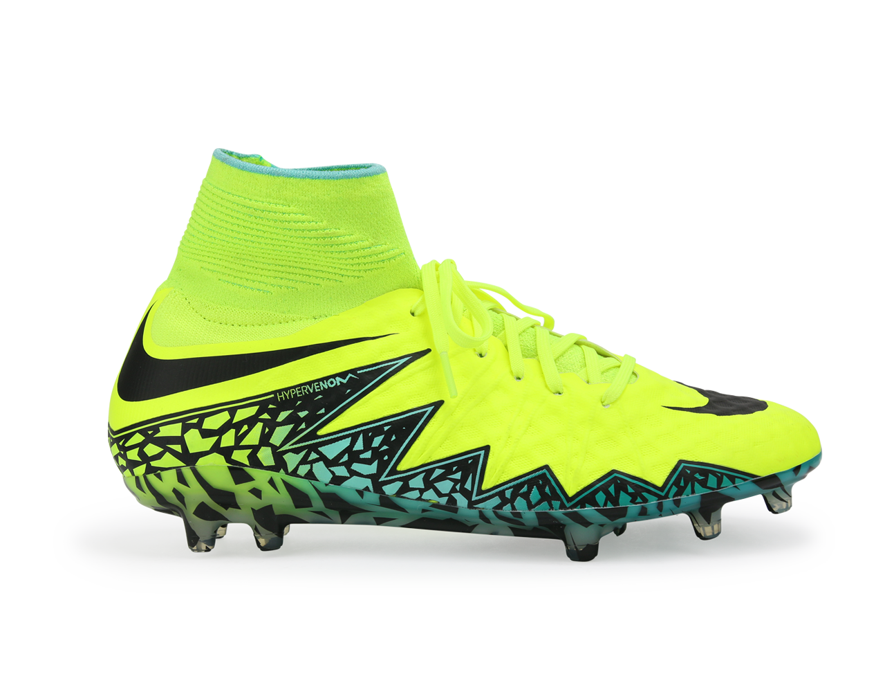 Nike Men's Hypervenom Phantom II FG Volt/Black Hyper/Turquoise Clear Jade、mySite、bottomscart