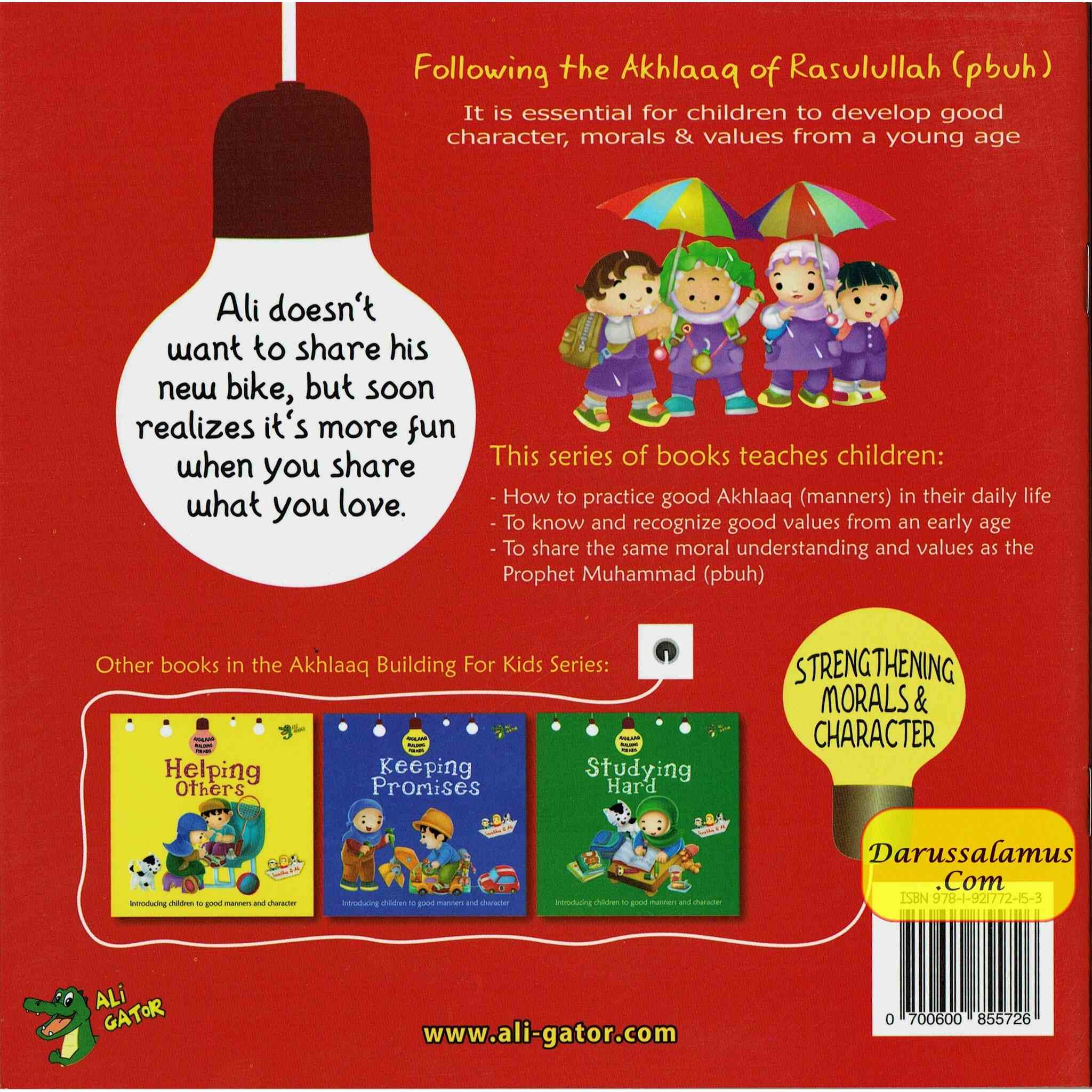 Sharing What you Love (Akhlaaq Building Series -Manners and Charters) By Ali Gator、mySite、topwebapps