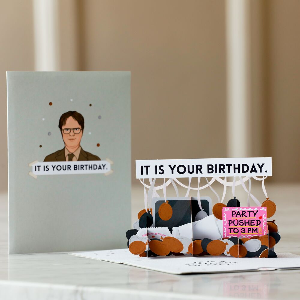 The Office It is Your Birthday Pop-Up Card、mySite、solidvoid