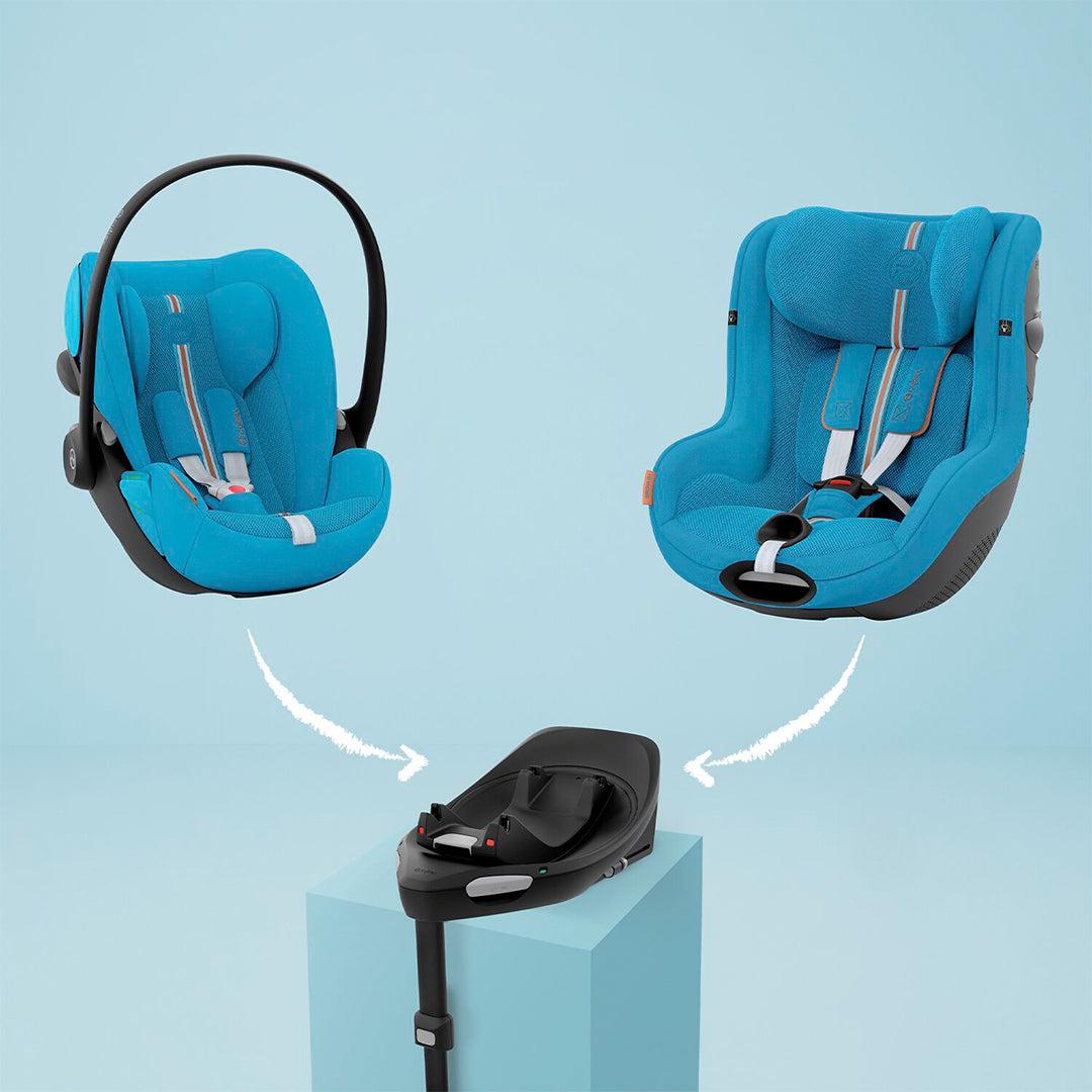  CYBEX Base G 360° Rotating ISOFIX Car Seat Base - Black、mySite、merchandisen