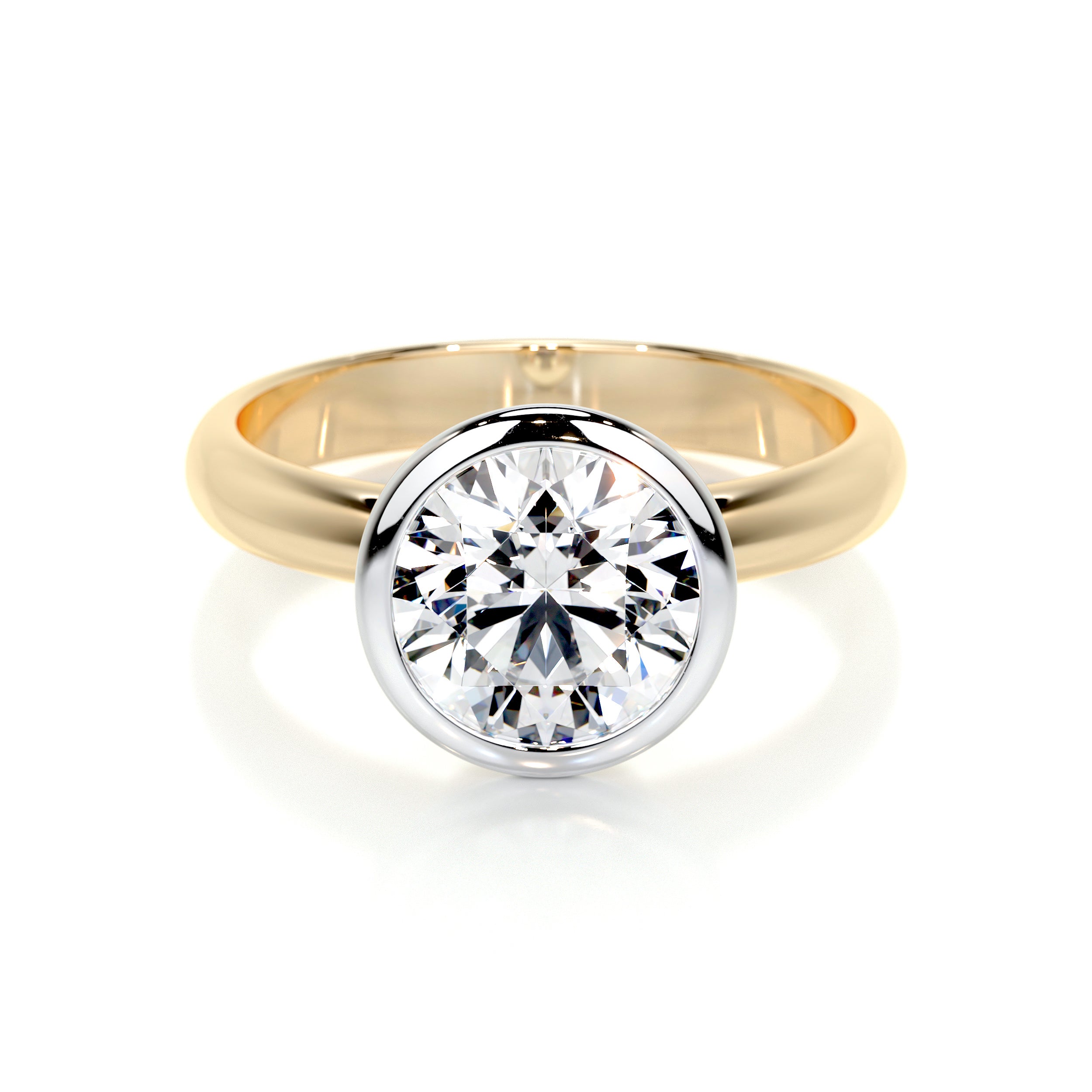 Kaylee Lab Grown Diamond Ring -18K Yellow Gold、mySite、hinf8tx79
