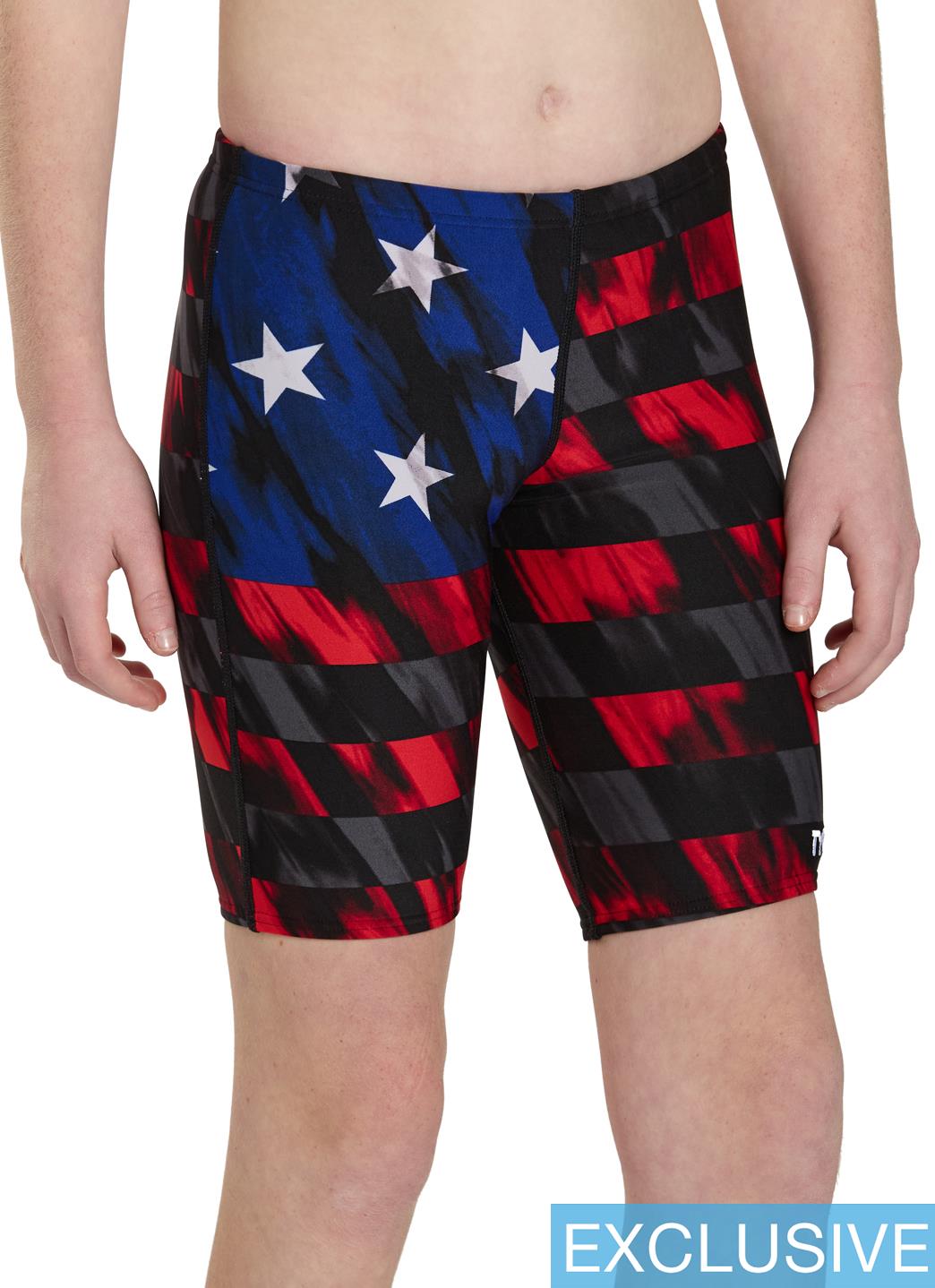 TYR Boys' Durafast Elite Valor Jammer (Little Kid, Big Kid)、mySite、noshort