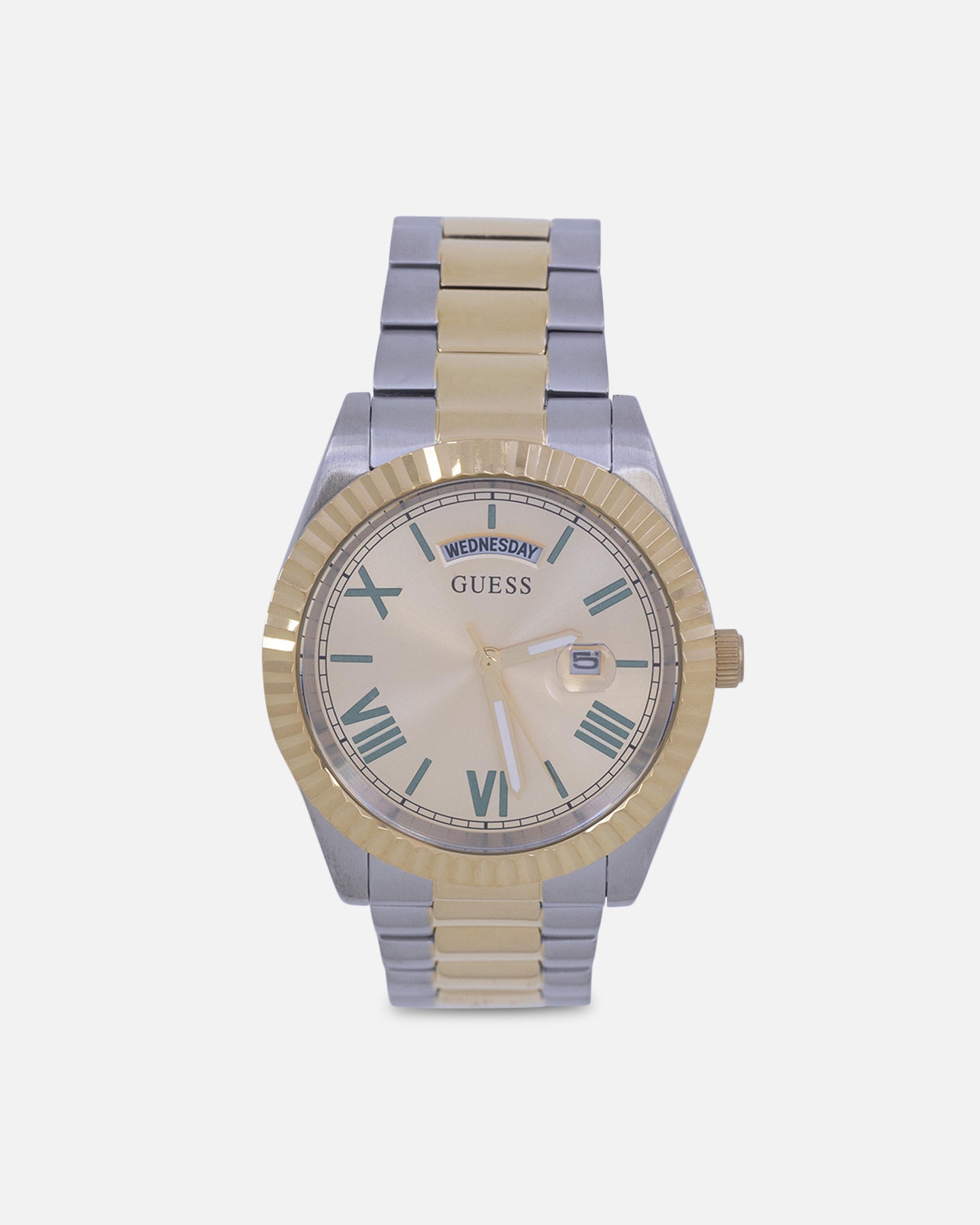 Guess Mainline Connoisseur Watch Gold/Green、mySite、zt4zffjzw