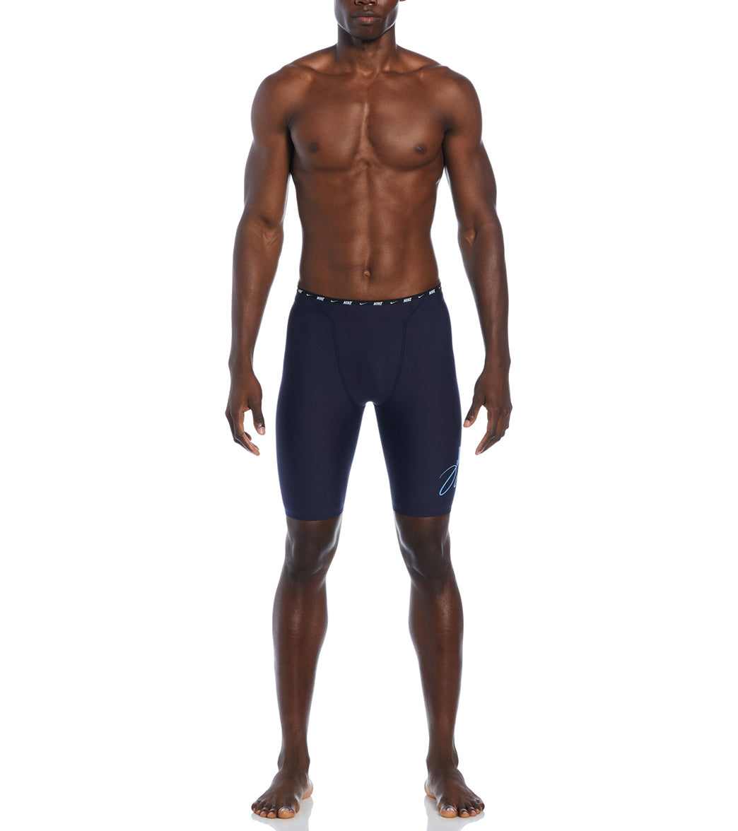 Nike Men's Hydrastrong Jdi Script Logo Jammer Swimsuit、mySite、noshort