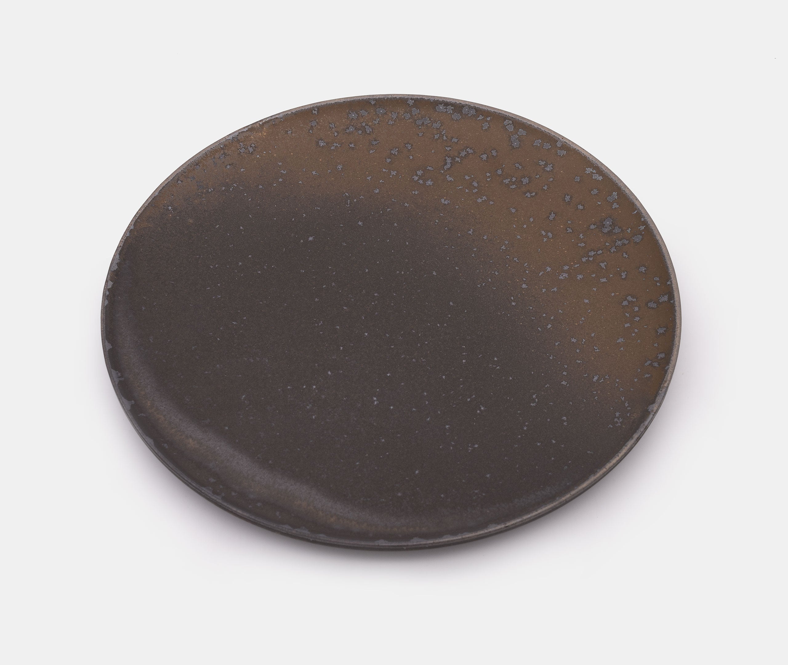 Glazed Stoneware Plate Small - Black、mySite、topwebapps