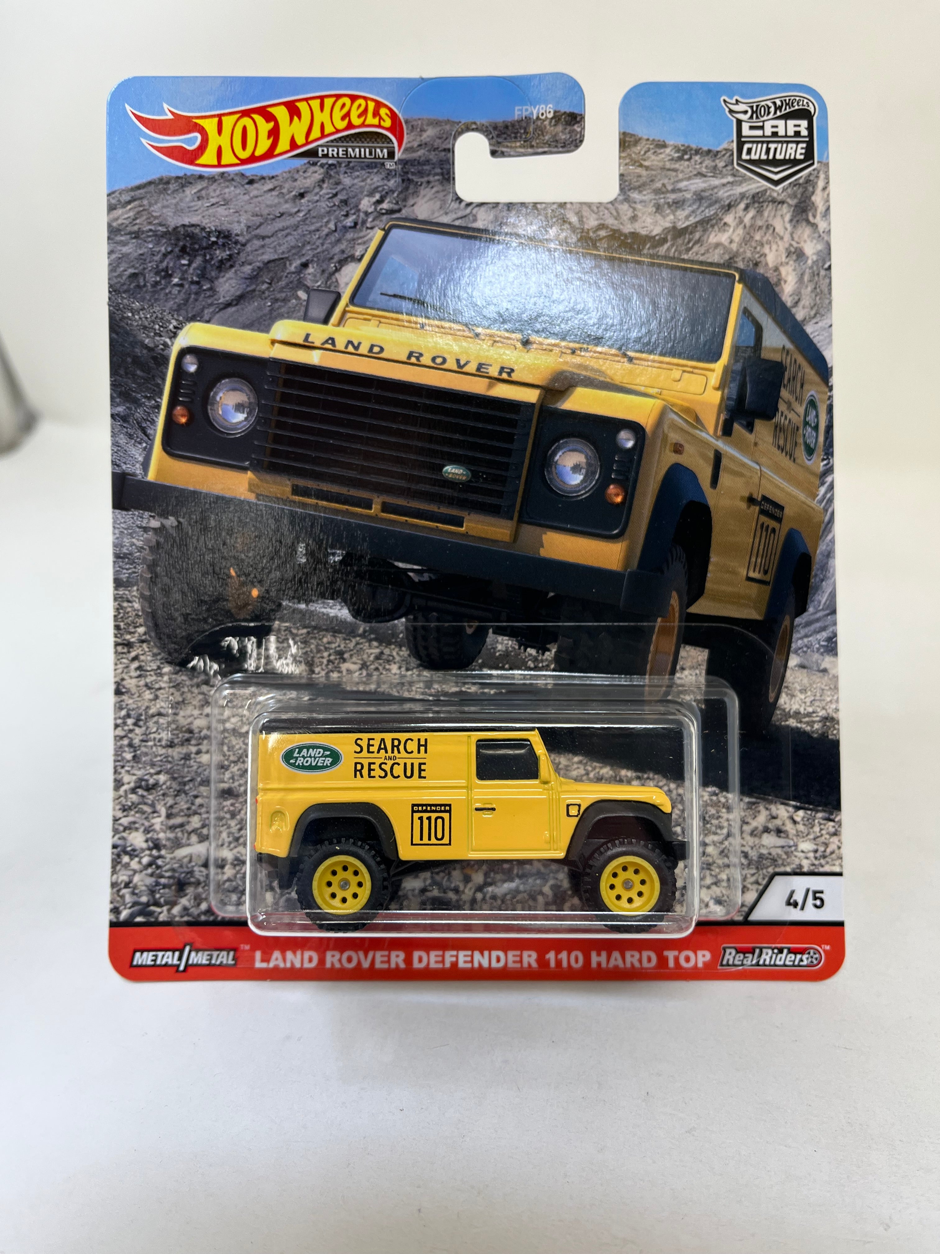 Land Rover Defender 110 Hard Top * Hot Wheels Car Culture Wild Terrain、mySite、hgirdovlk