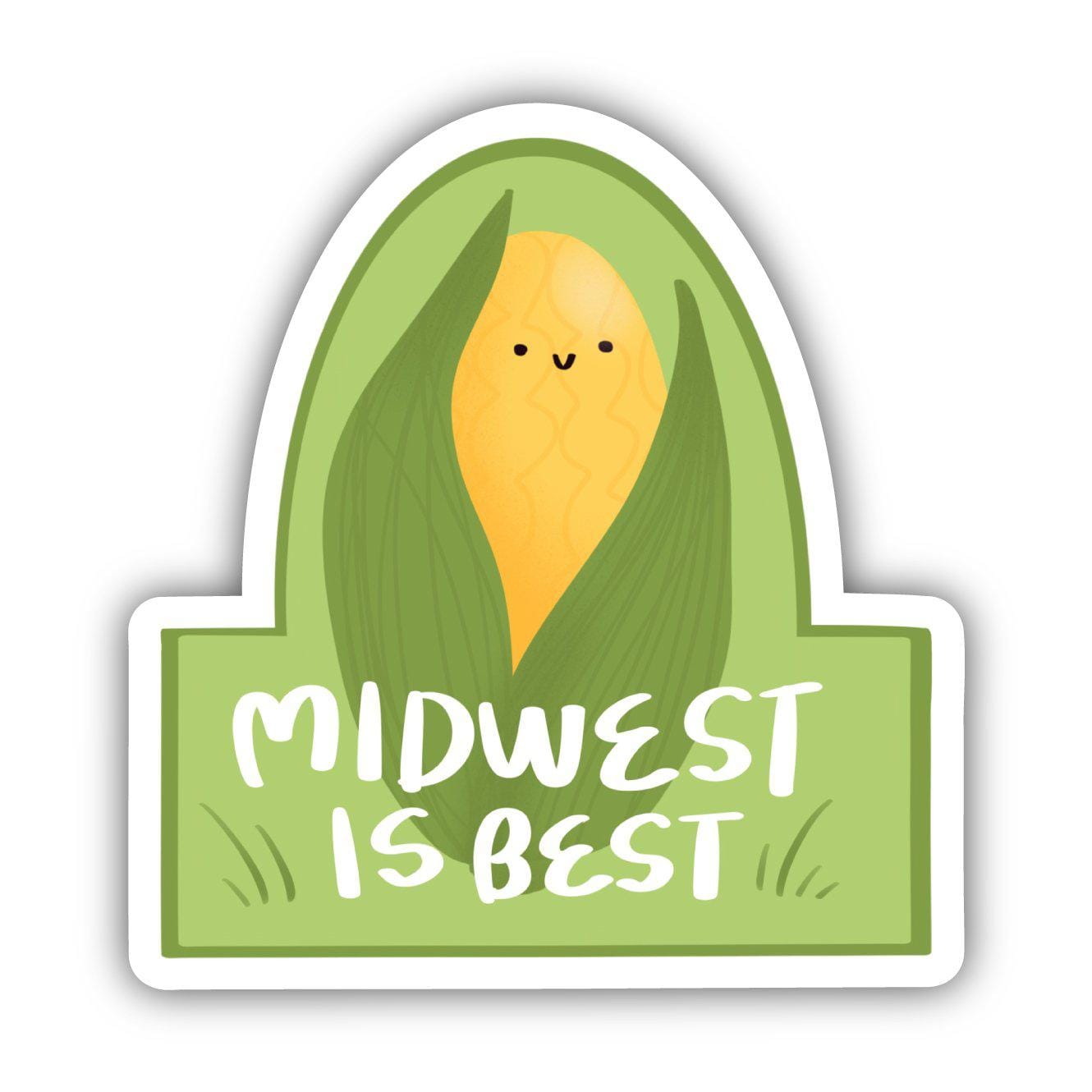  Midwest Is Best Corn Sticker、mySite、elrpsem3k