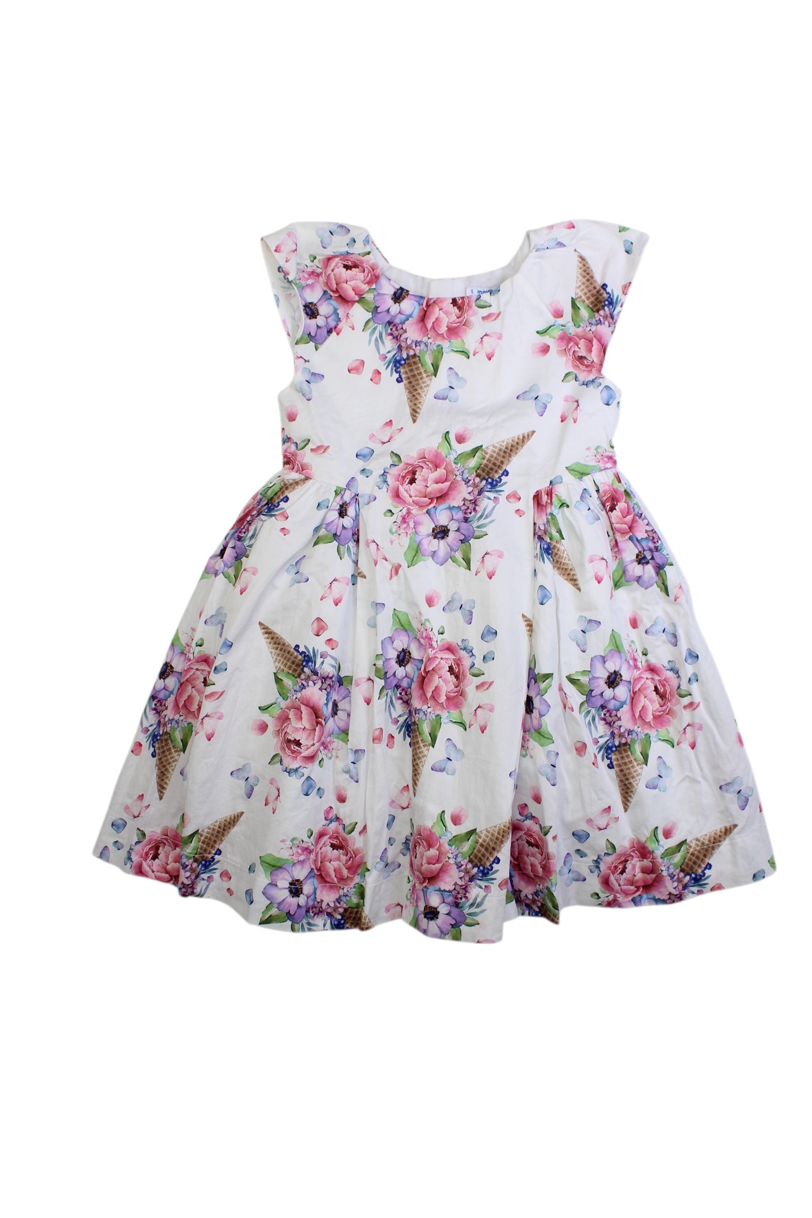 Mayoral Floral Sleeveless Dress 5T、mySite、g9winljtr