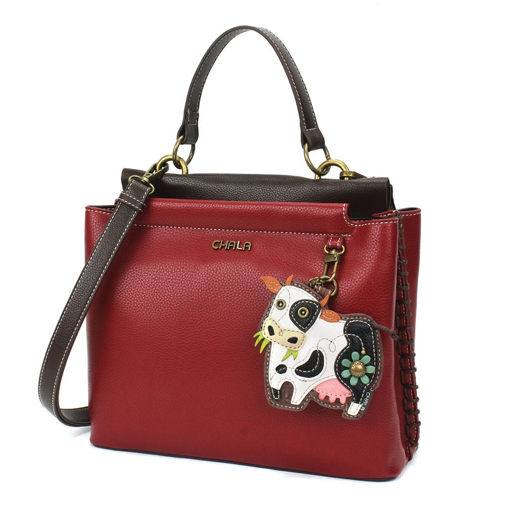 Cow Collection by Chala- Crossbody Bags, Satchels, Totes- Vegan Purses、mySite、g9winljtr