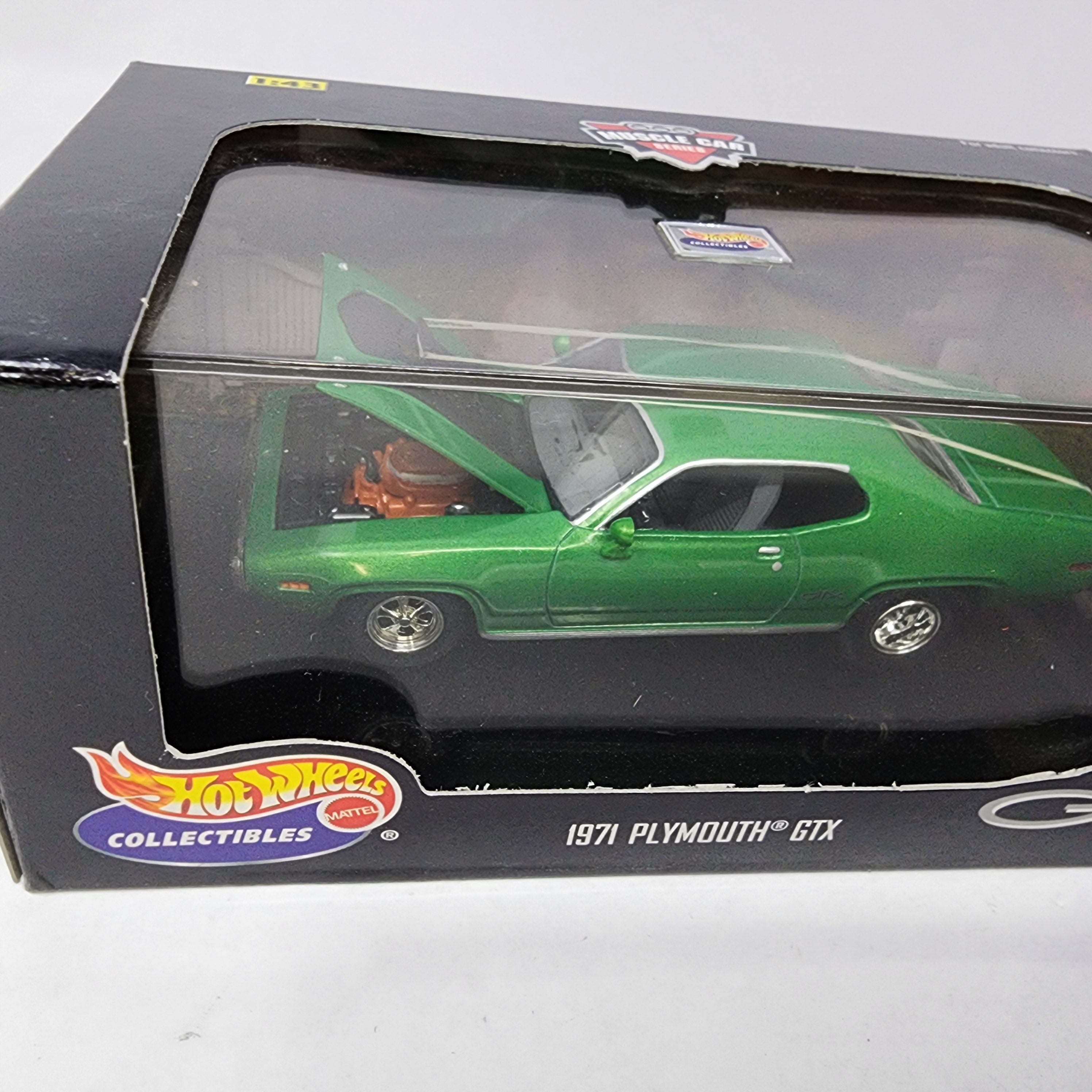 1971 Plymouth GTX * Green * Hot Wheels Collectibles 1:43 Scale、mySite、hgirdovlk