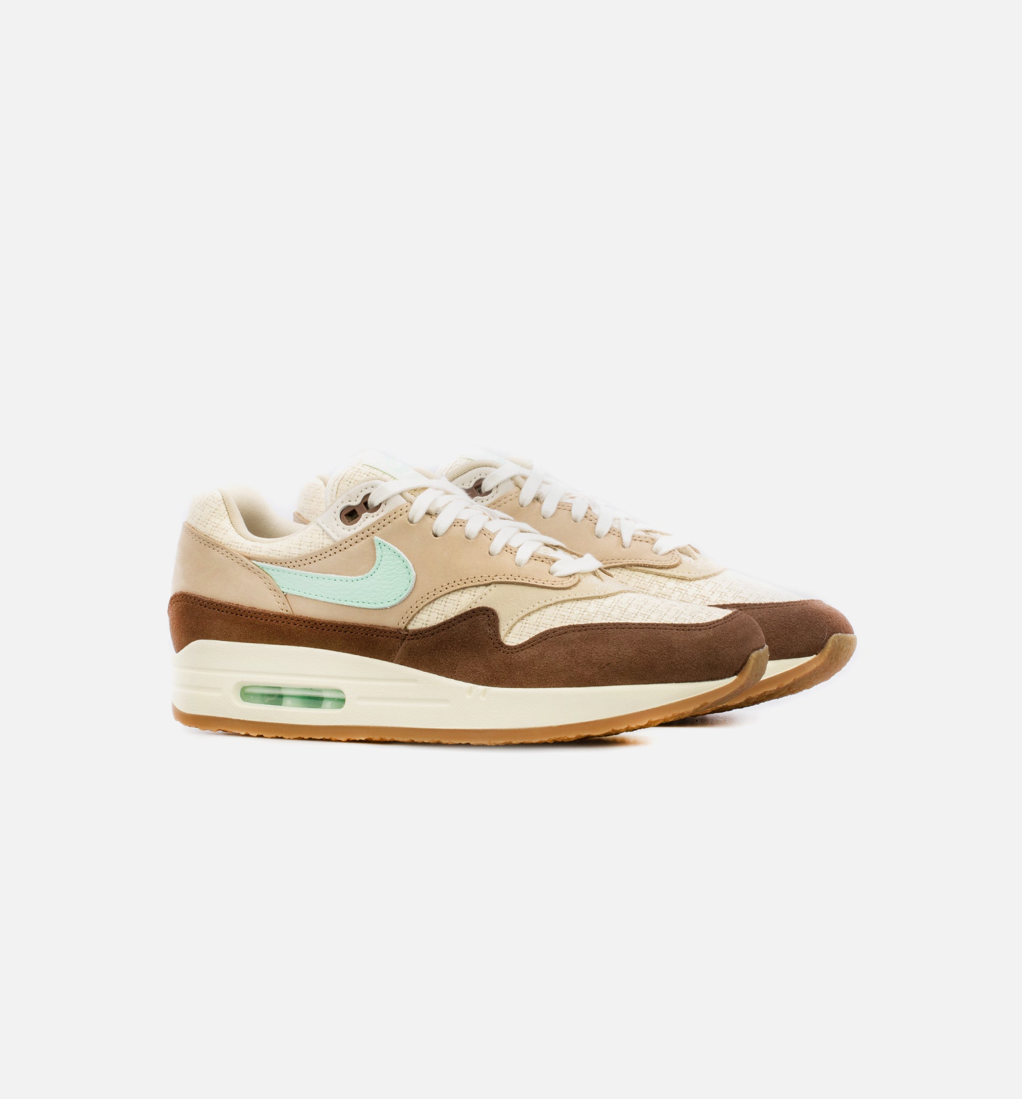 Air Max 1 Crepe Hemp Mens Lifestyle Shoe - Brown/Green、mySite、dreamappss