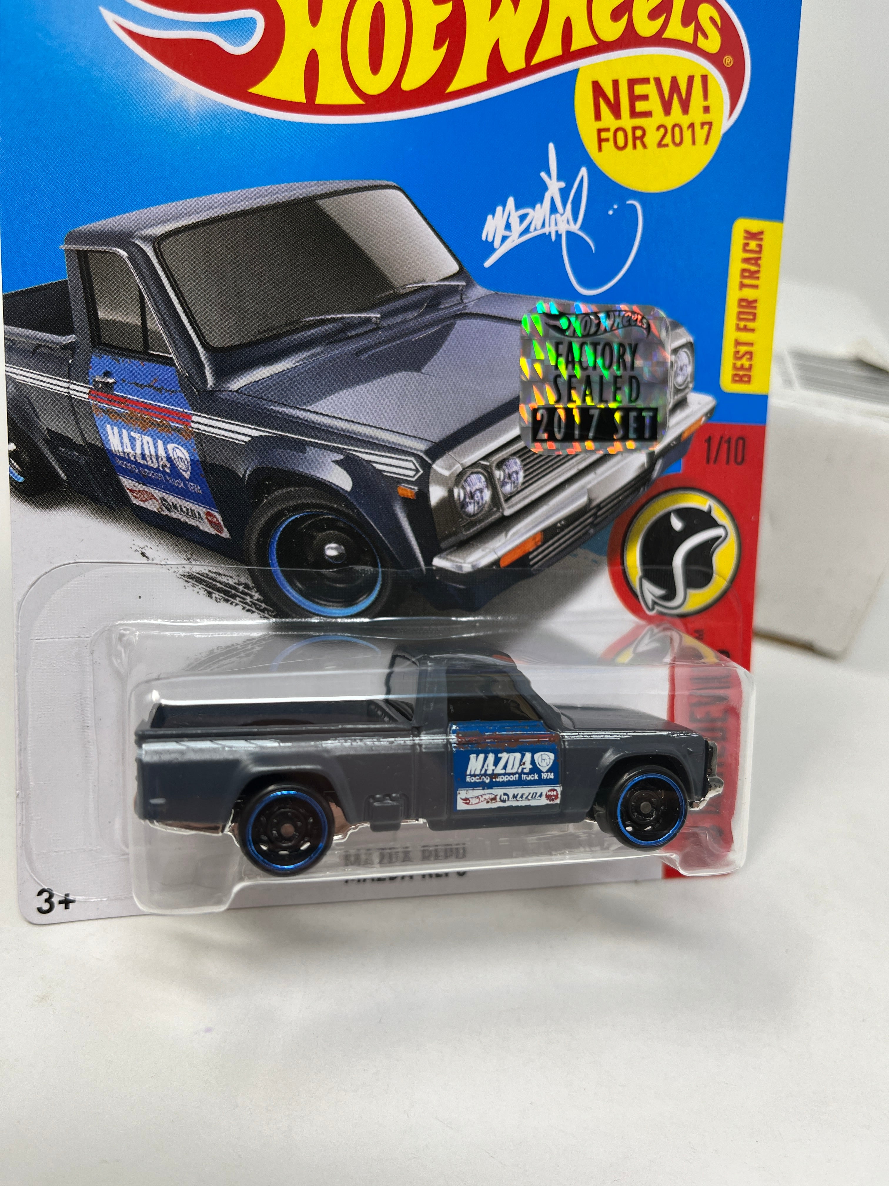 Mazda Repu #286 * Grey * 2017 Hot Wheels w/ Factory Holo、mySite、hgirdovlk