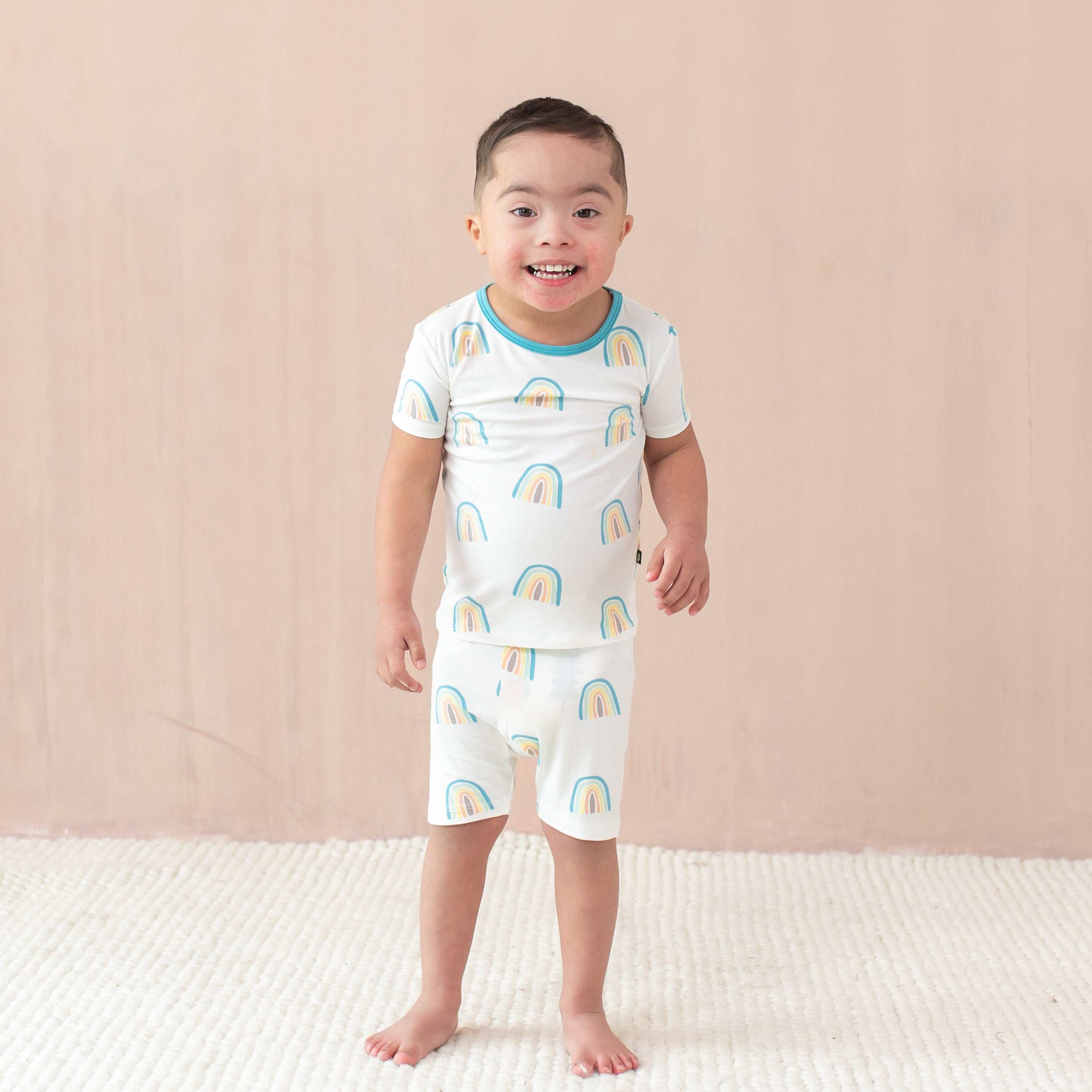  Short Sleeve Pajamas in Makai Rainbow、mySite、layawaytickets