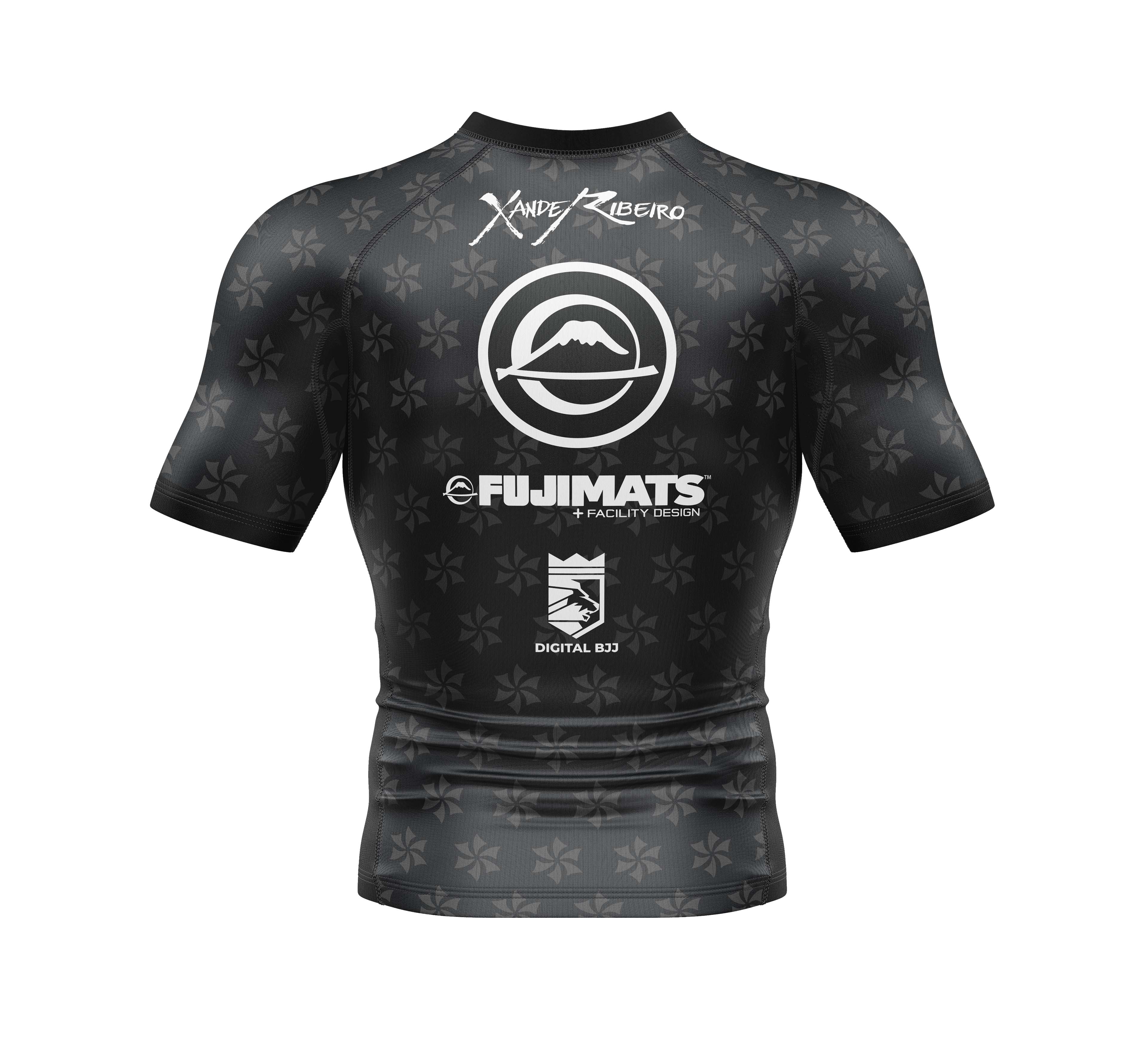 Xande Comp Short Sleeve Rashguard Black、mySite、gigharbornorthrealestate