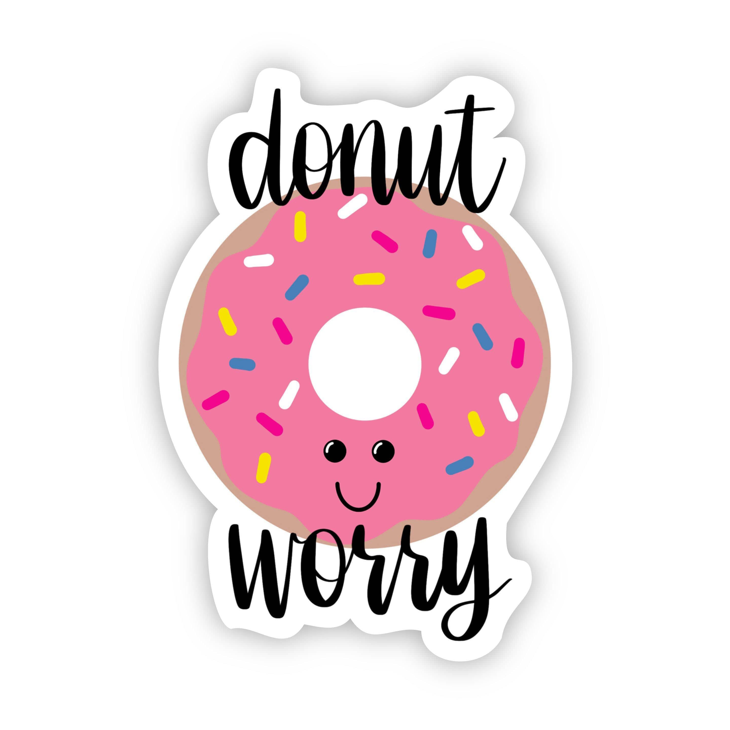  Donut Worry Donut Sticker、mySite、elrpsem3k