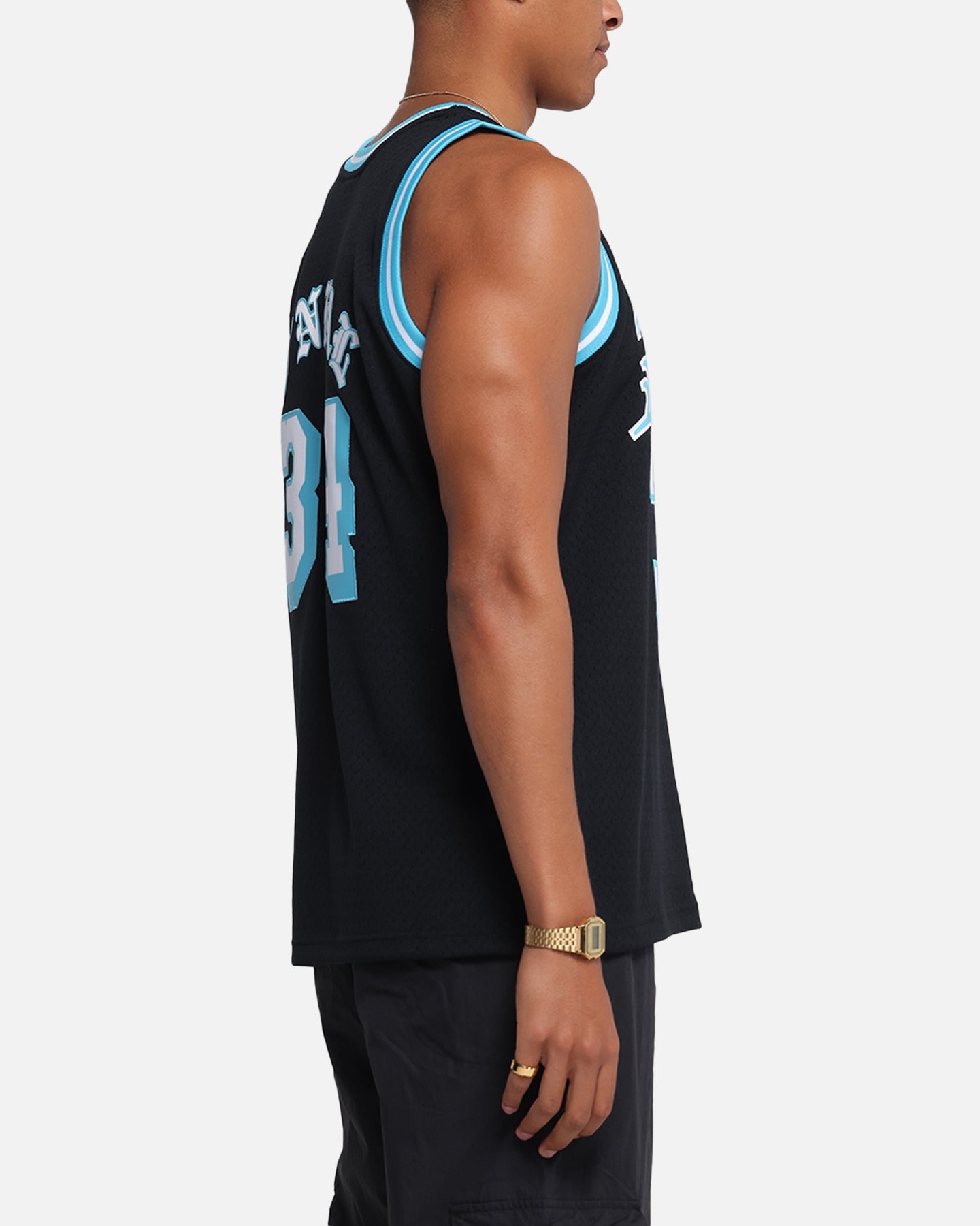 Mitchell & Ness Los Angeles Lakers Shaquille O'Neal Legends Jersey Black/Blue、mySite、zt4zffjzw