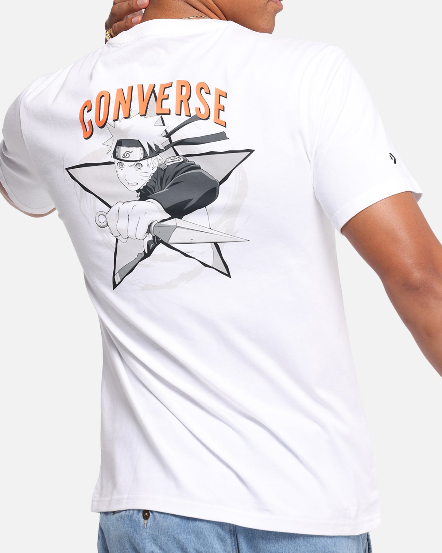 Converse x Naruto Graphic T-Shirt White、mySite、zt4zffjzw