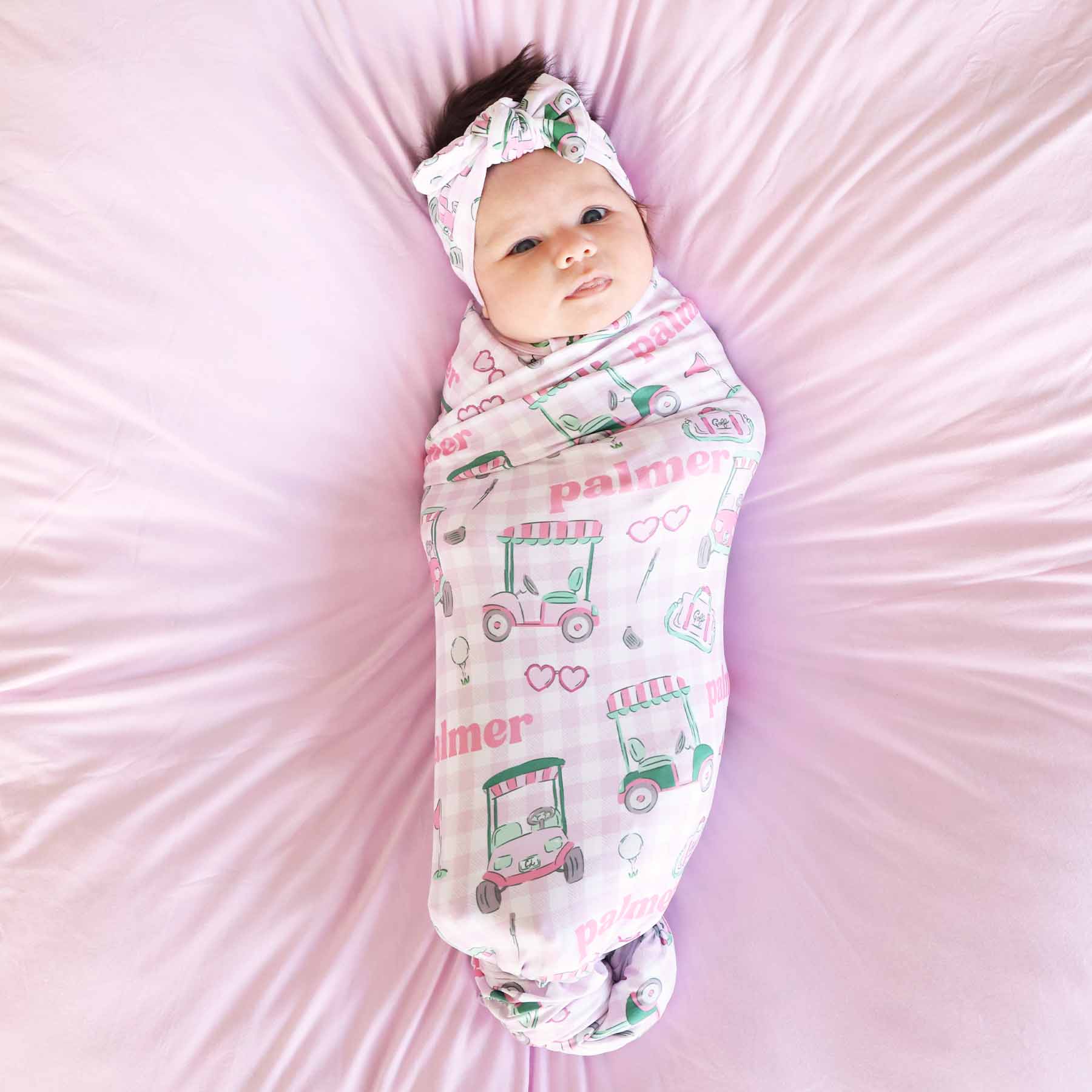  Birdie Babes Personalized Swaddle Blanket | Pink、mySite、layawaytickets