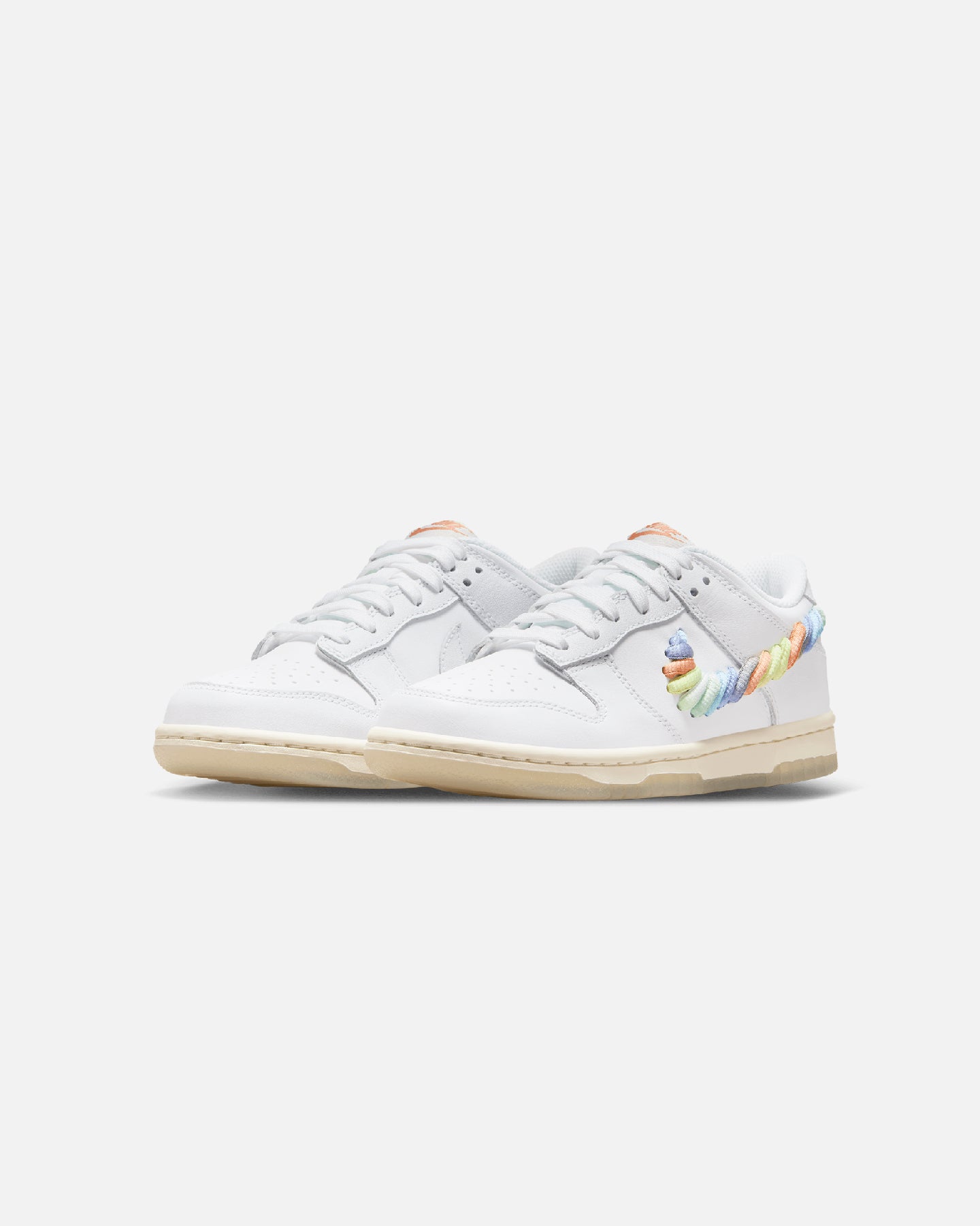 Nike Kids' Dunk Low (GS) White/Multi-coloured、mySite、zt4zffjzw