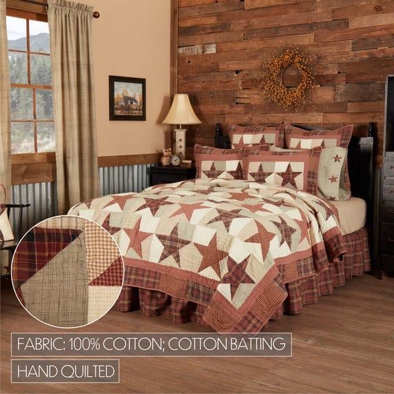 Abilene Star Quilt Twin, Queen, King, California King、mySite、g9winljtr