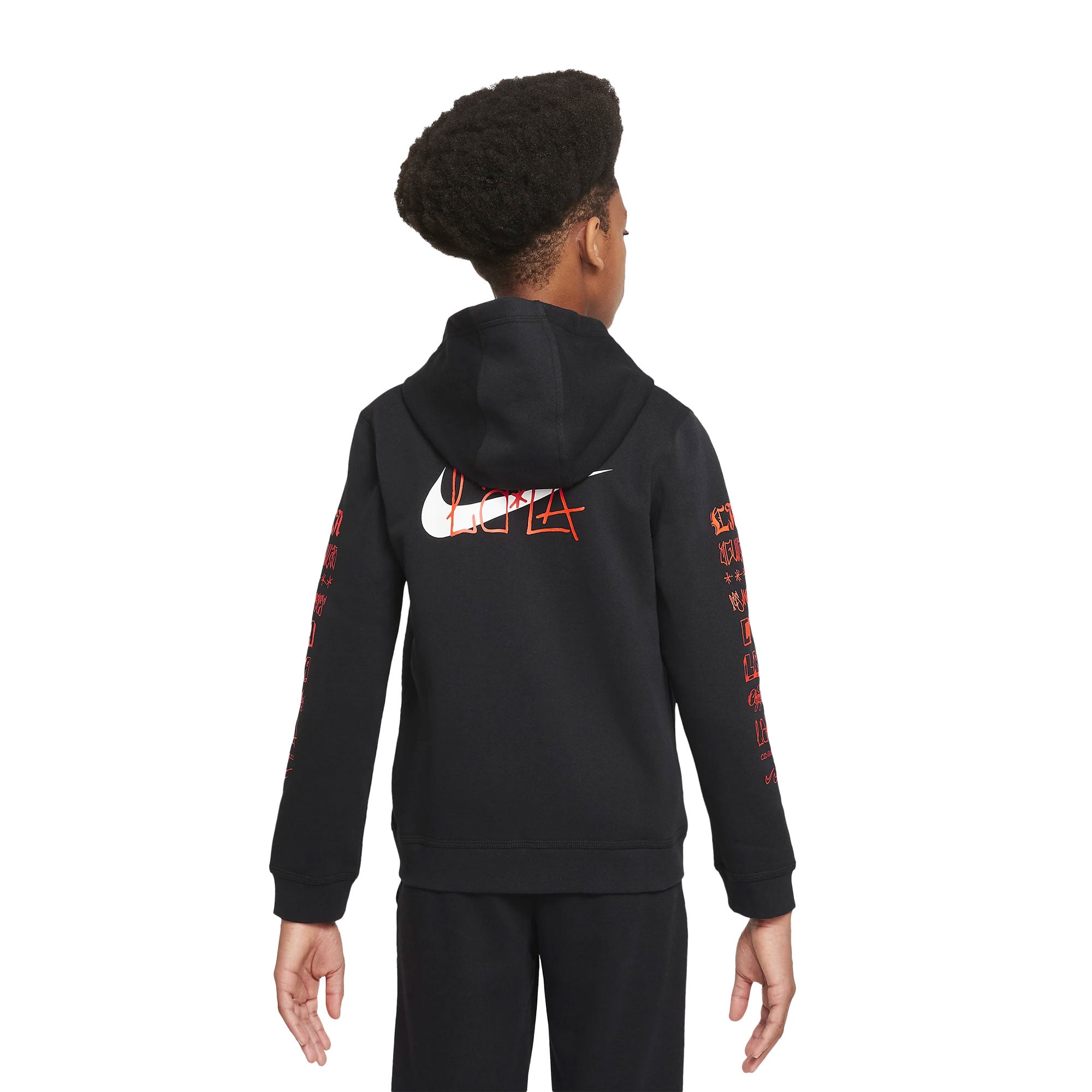 Nike Kids Club America 2021/22 Full Zip Hoodie Black/White、mySite、noshort