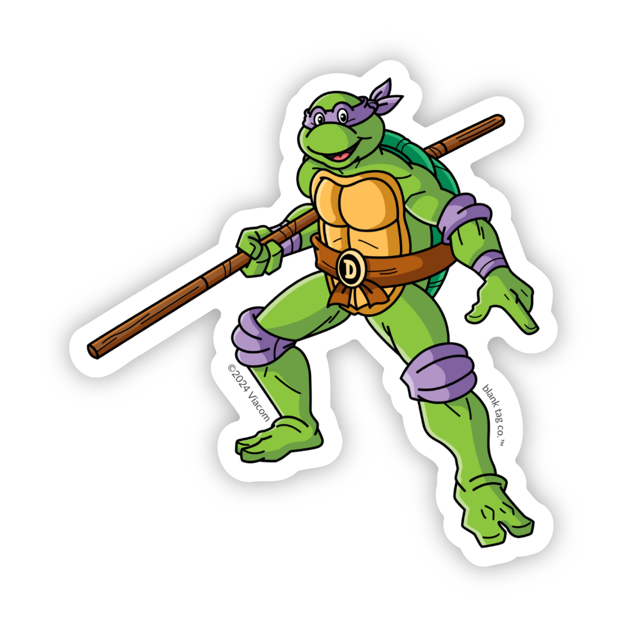  The Donatello TMNT Vinyl Sticker Decal、mySite、ghnorth