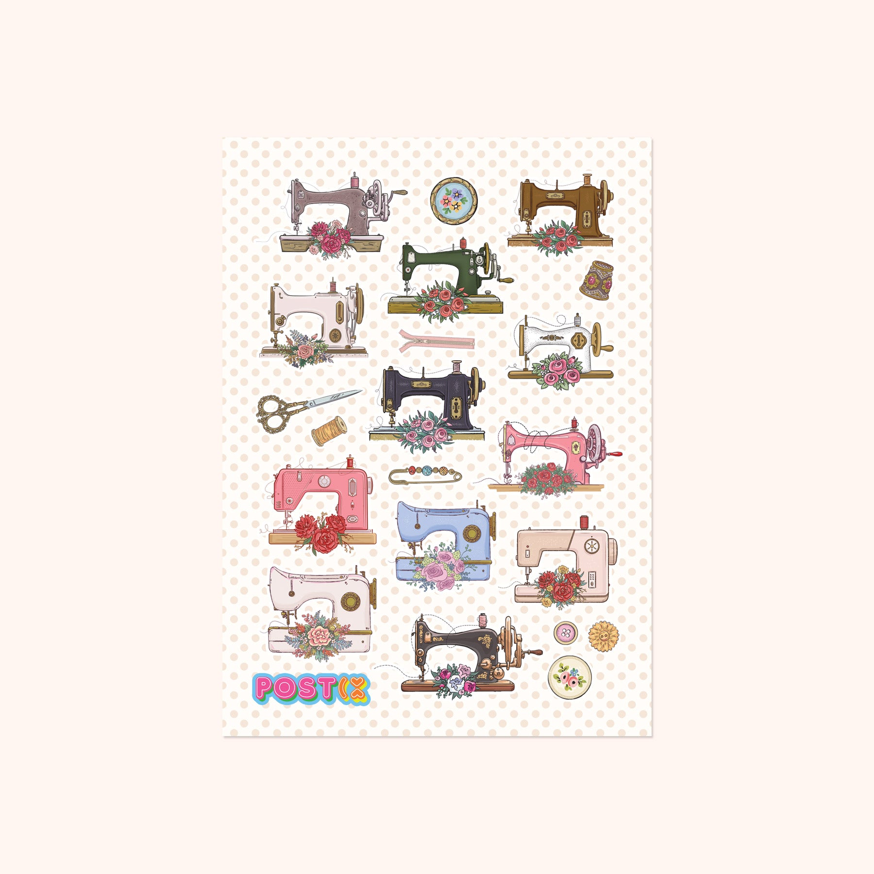  Sew Nice Sticker Sheet、mySite、ghnorth